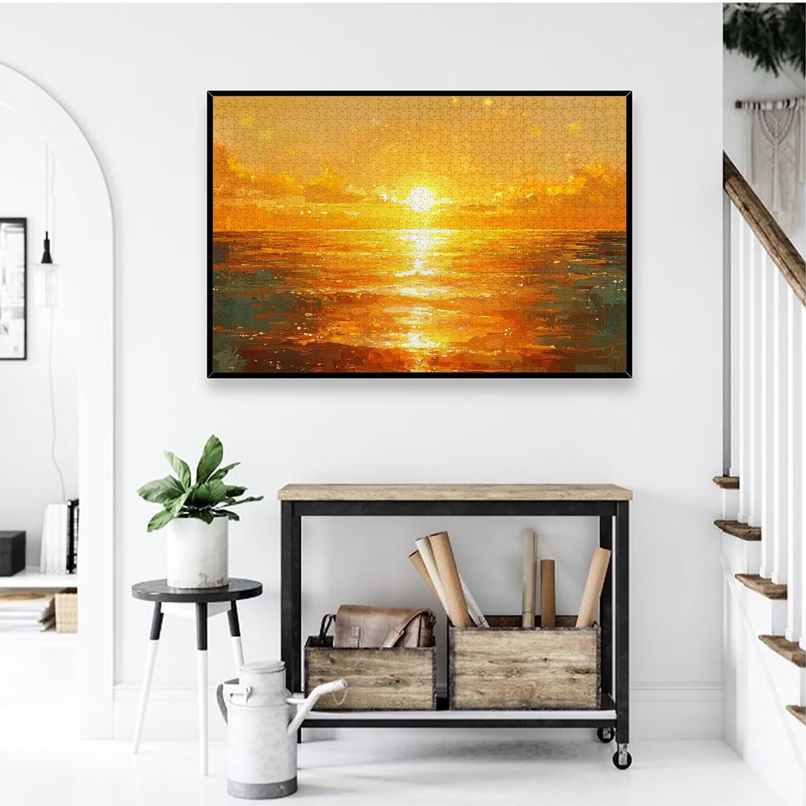 Puzzle Océan 3000 Pièces Adultes, Puzzle 3000 Pièces pour Adultes et Enfants à Partir de 14 Ans, Paysage Puzzles Bois de Qualité Supérieure avec Une Boîte d'emballage Exquise, Cadeau Femme, -2283