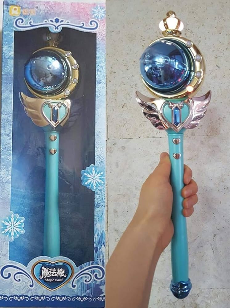 MAGI WAND (ソイルスティック) Daiso Glowing Moon Stick / Heart Stick Magic Wand Light