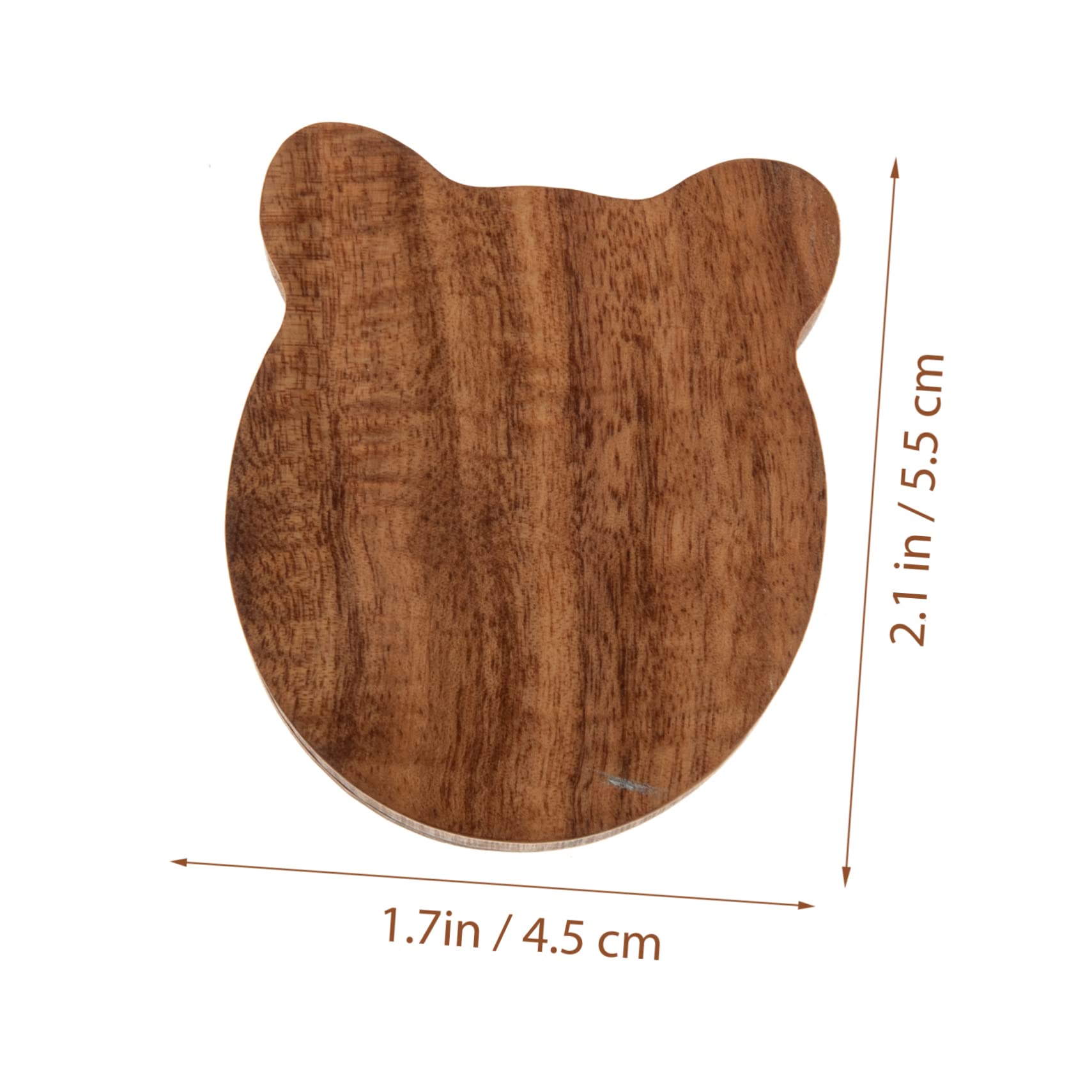 ifundom 4sätze Praktische Holz-Gitarren-Picks Mit Leicht Und Tragbar Sicheres Material Für Gitarristen Und Musikliebhaber
