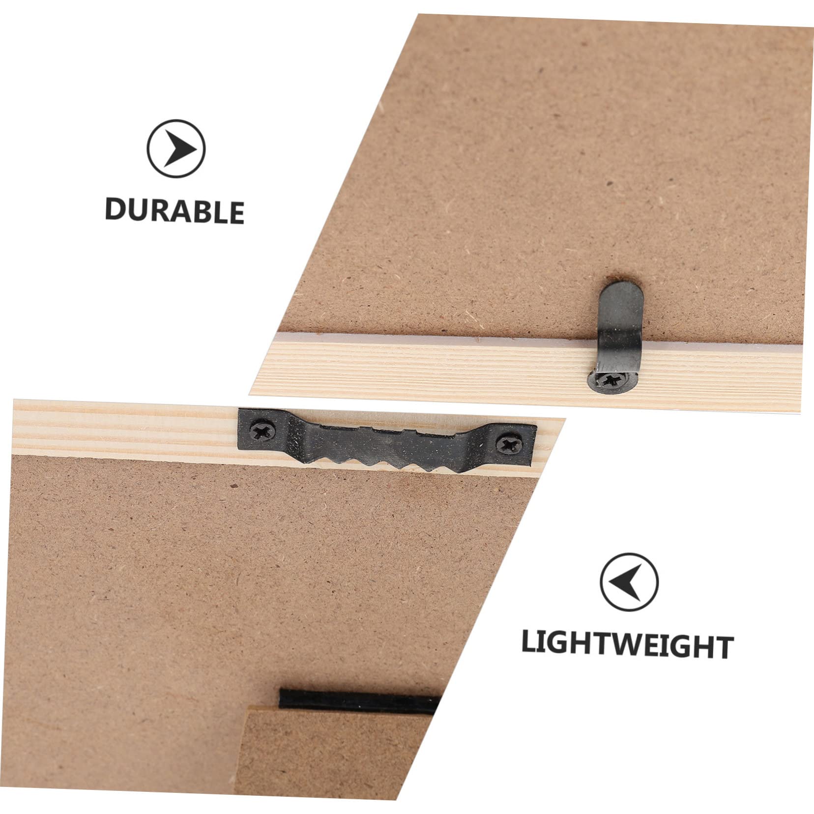 Cornice per Foto Impronte Mani in Legno Tavoletta di Inchiostro, Kit Creativo per Regali Personalizzati per Ragazzo Ragazza