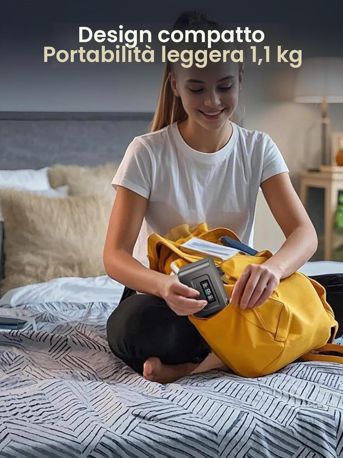 AFERIY Stazione Energetica Portatile Da 145 W, Batteria LiFePO4 Da 99,2 Wh 31000 mAh, 3 Porte, Protezione Di Sicurezza 6 In 1, Generatore Solare Da 100 W Per Viaggi, Campeggio Ed Emergenze