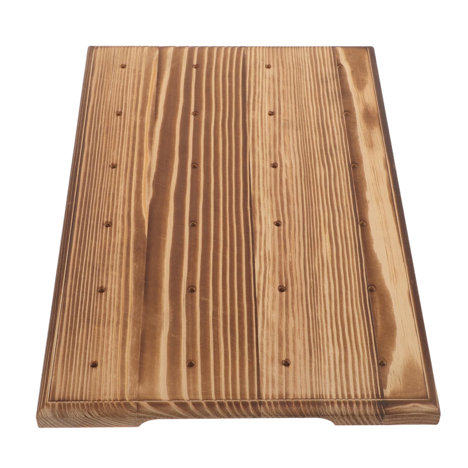 Alzatina Espositore Elegante in Legno Naturale con 24 Fori per Dolci Facile Manutenzione per Torte e Cake Pops per Feste e Shower