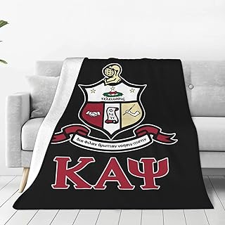 Throw Blanket for Fraternity Gifts Blanket Soft Fuzzy Flannel Bed Blanket for Couch Sofa Bed Chair 50"x40"