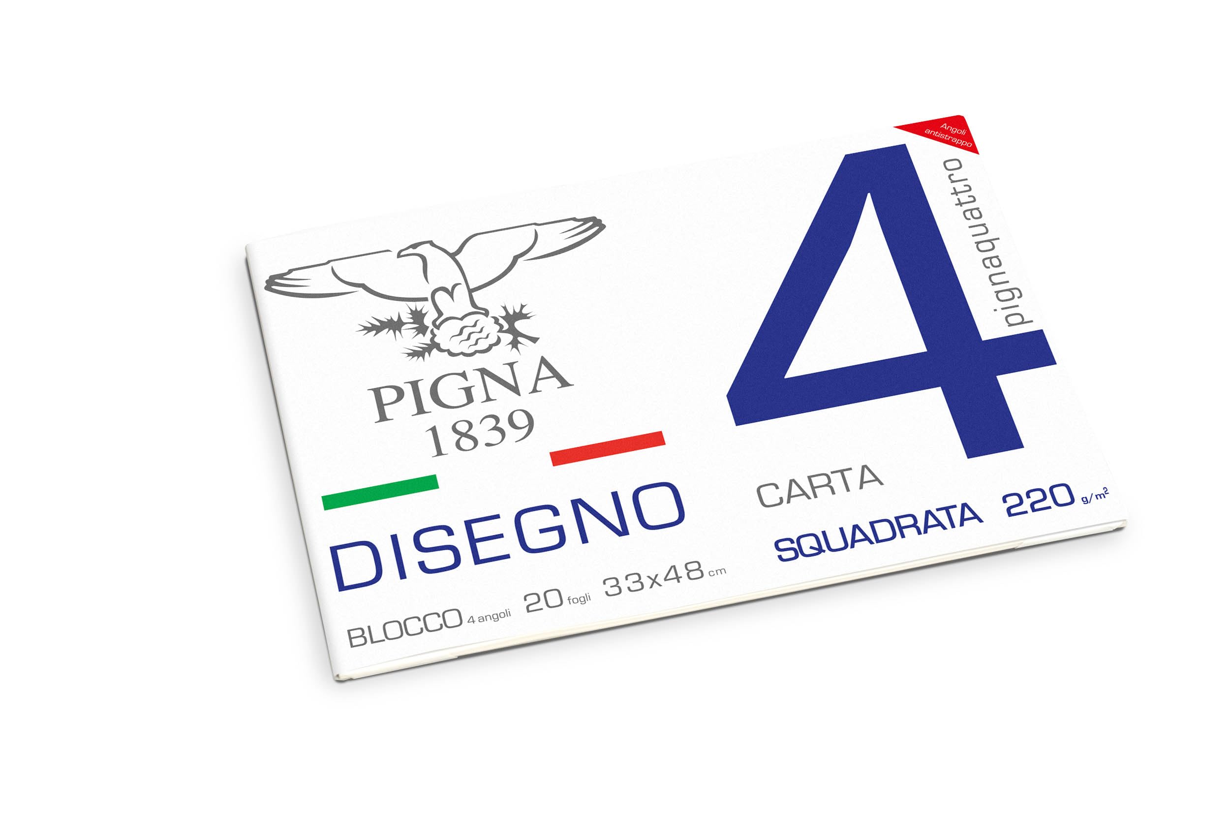 PIGNA 0220025sg Block 4 Corners, 33 x 48 cm