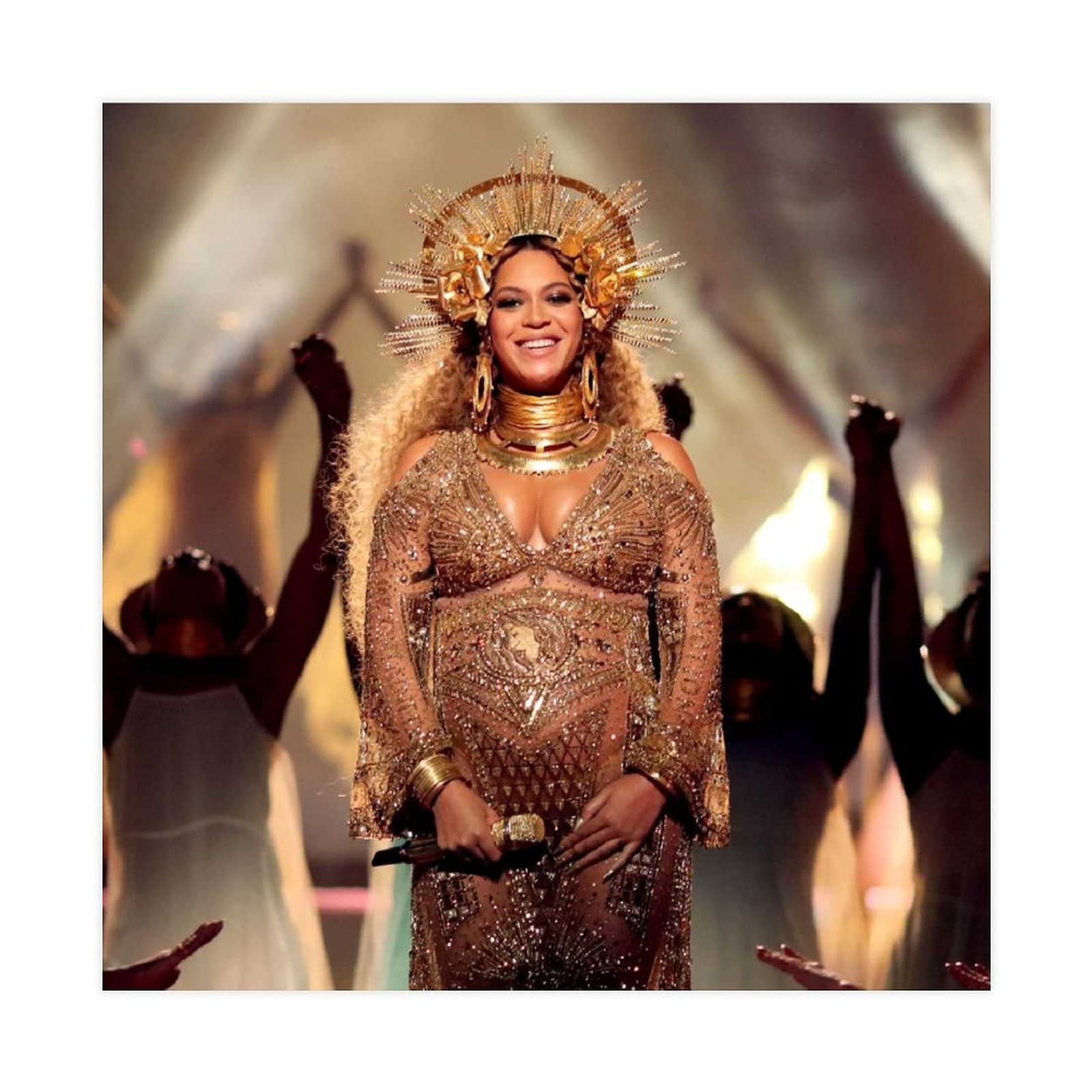 Beyonce Pregnant Grammy Performance Canvas Poster Wall Art Decor Print  Picture Paintings for Living Room Bedroom Decoration Frameless:16×16inch :  Amazon.se: Home & Kitchen