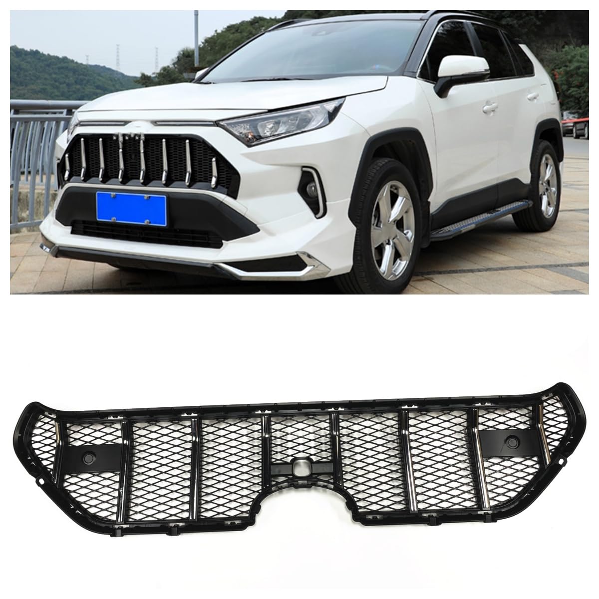 Amazon | トヨタRAV4 2019-2025ボディキット用シルバーカー