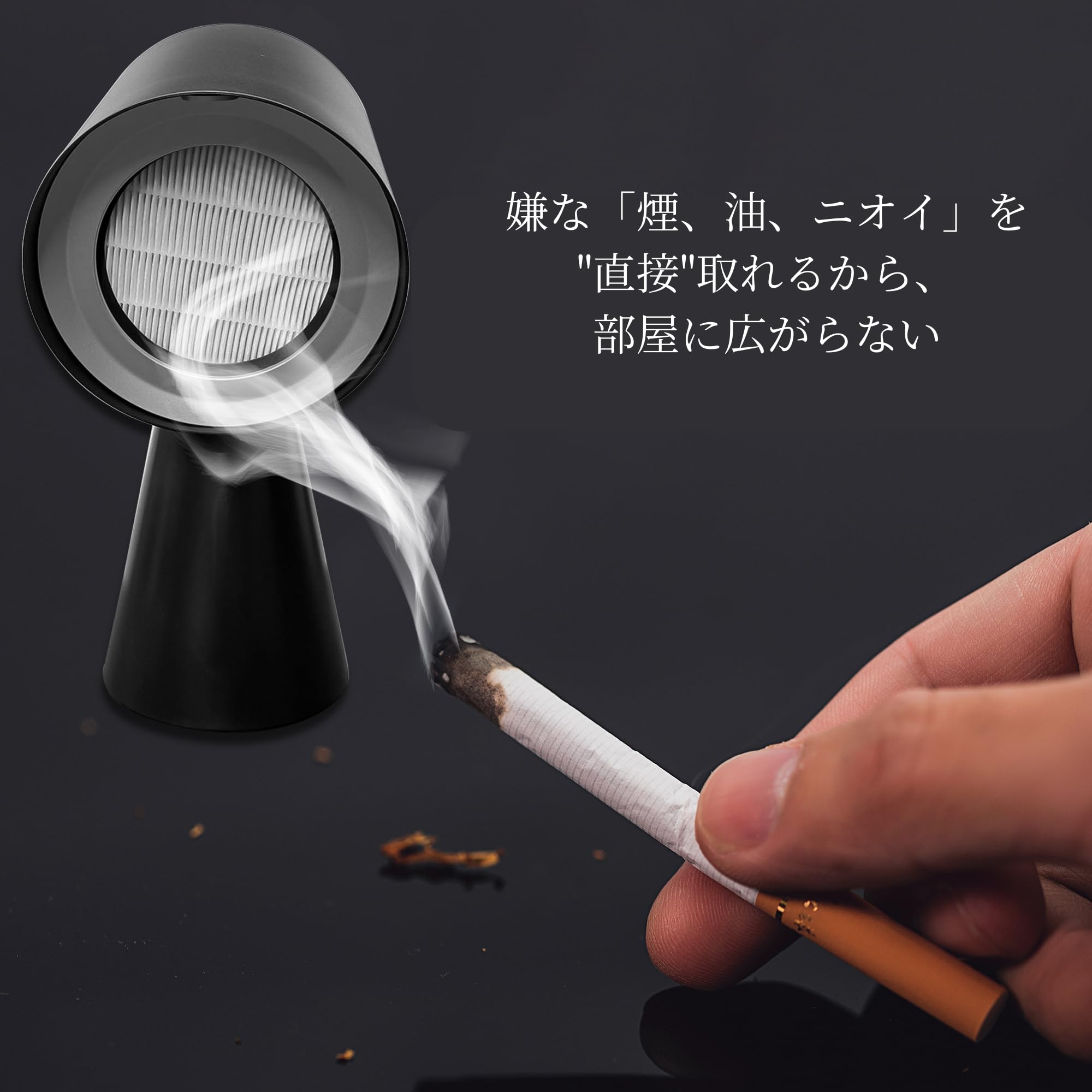 Amazon.co.jp: Bolani 卓上換気扇 + HEPAフィルター付属【日本正規独占