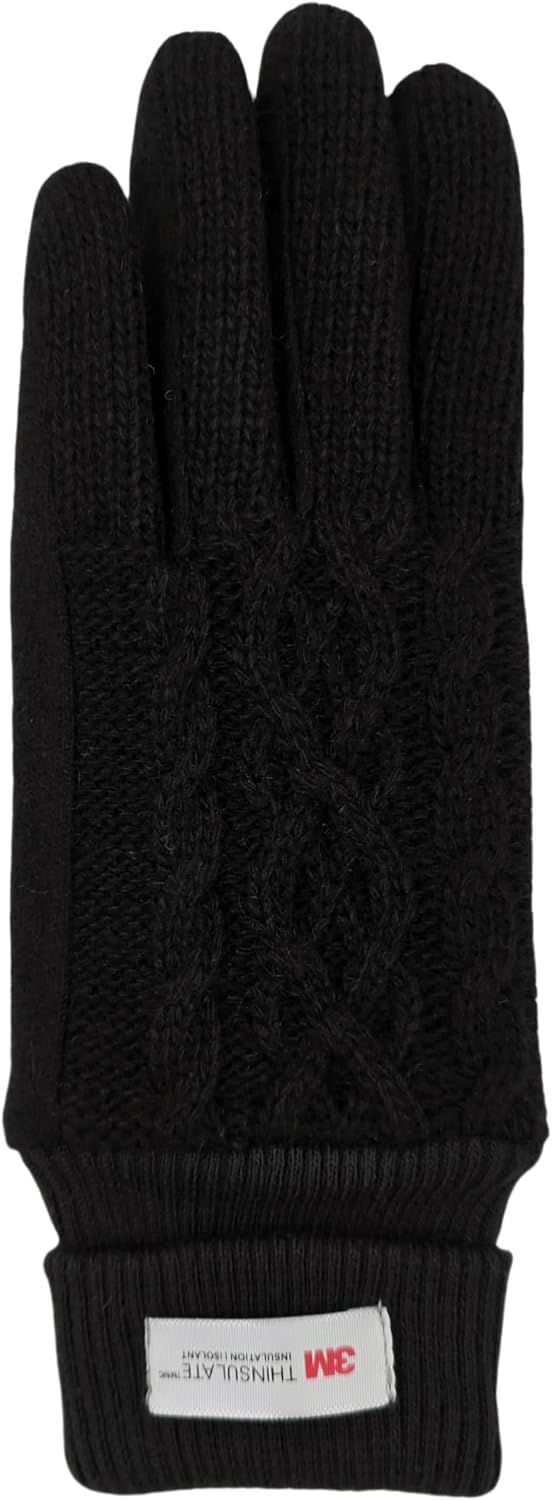 BRUCERIVER Womens Winter Touchscreen Knit Glove image 3
