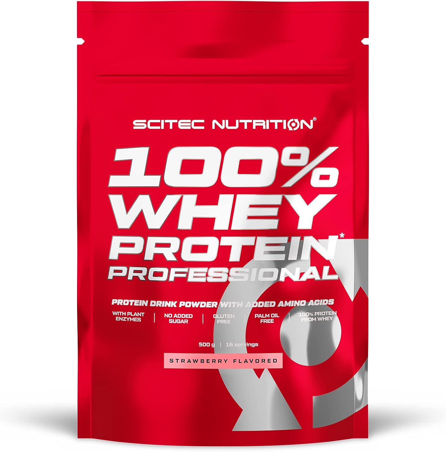 Scitec Nutrition 100% Whey Protein Professional, Enhanced with Extra Amino Acids & Digestive Enzymes, Gluten-Free