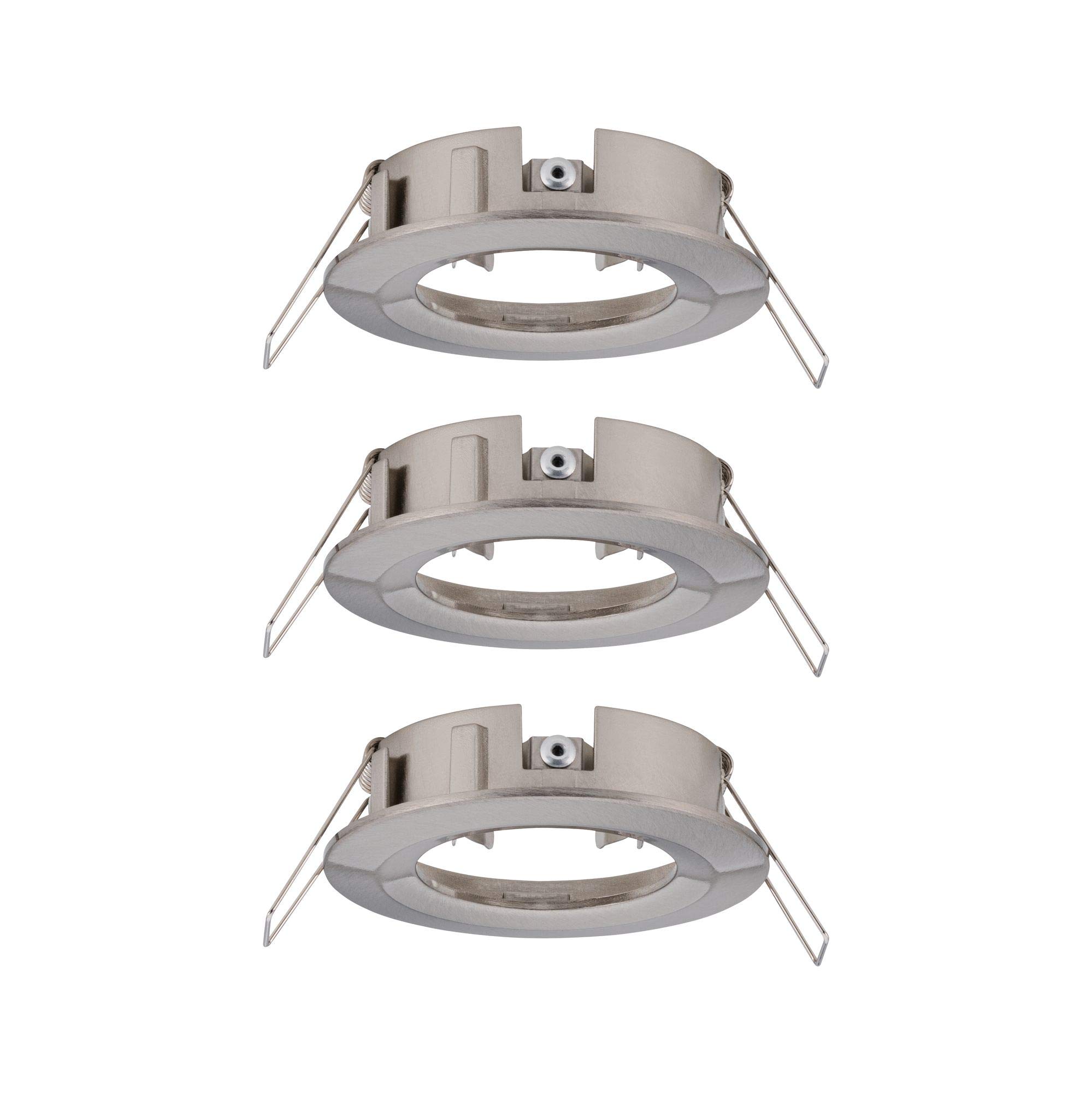 Paulmann 92479 EBL Choose Recess-Mount Bracket Set IP44 Brushed Iron