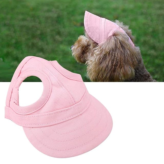 Foto 2 de 8 de wosume Sombrero para Perros, Gorra de béisbol para(Pet Cap Powder, S)