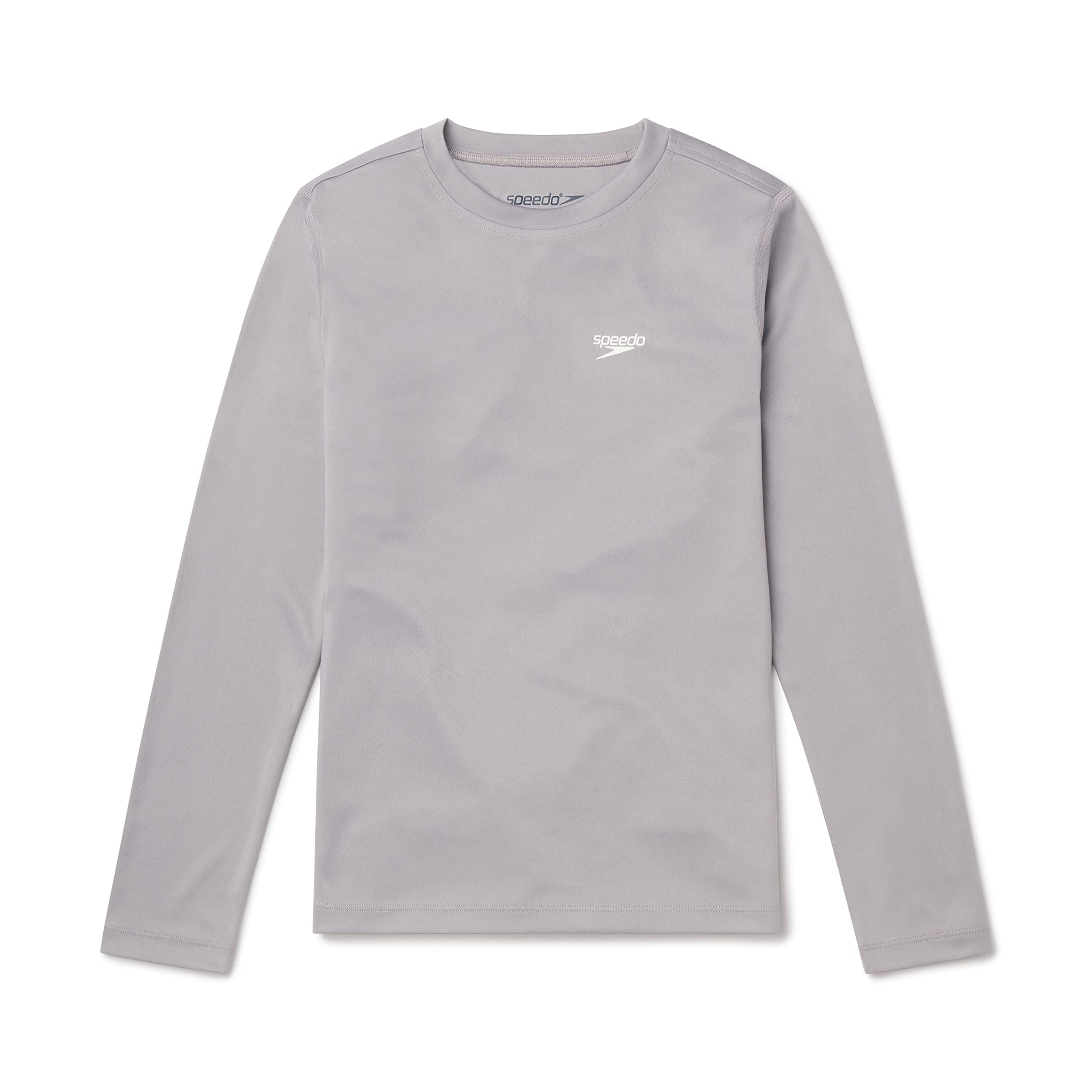 Speedo Boy's UV Swim Shirt Long Sleeve Tee Graphic