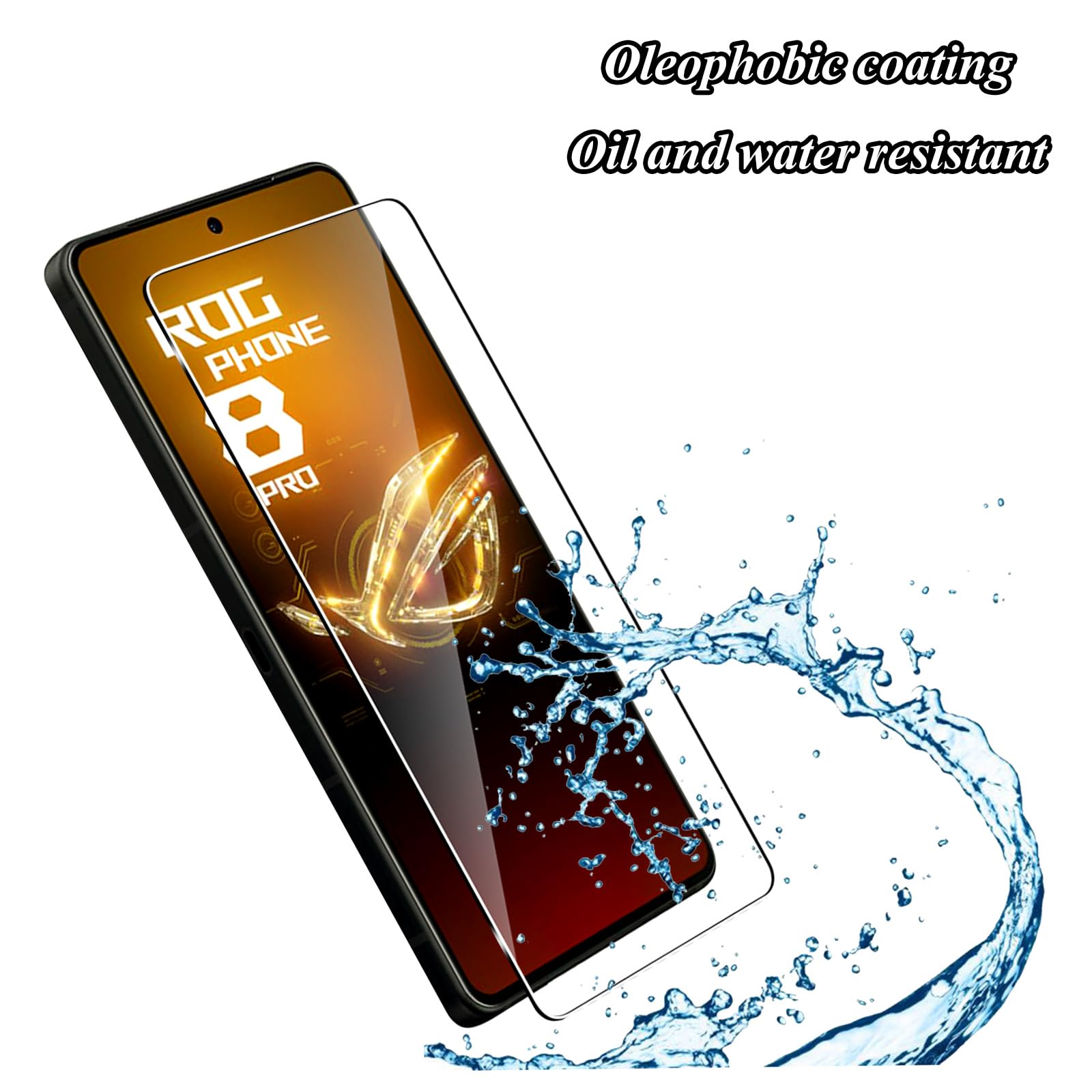 Dipos 2 Pellicole Protettive Antiriflesso Per ASUS ROG Phone – Opache, Anti-impronta, Taglio Laser Made In Germany - 2