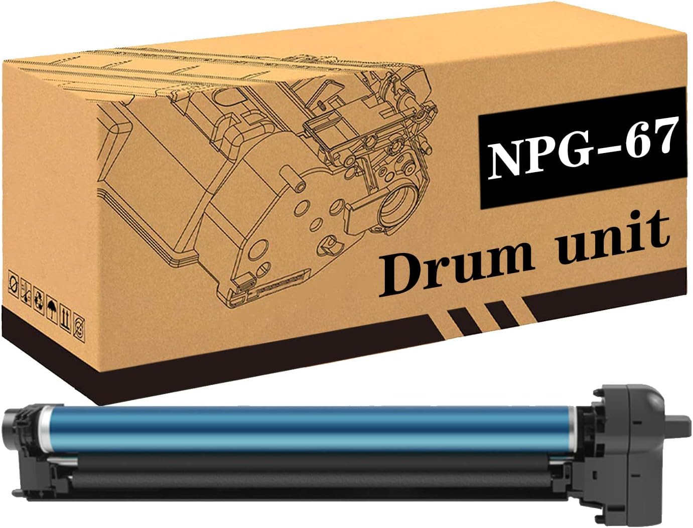 Amazon.co.jp NPG67イメージングドラムキット、For Canon C3320 C3320L C3325 C3330