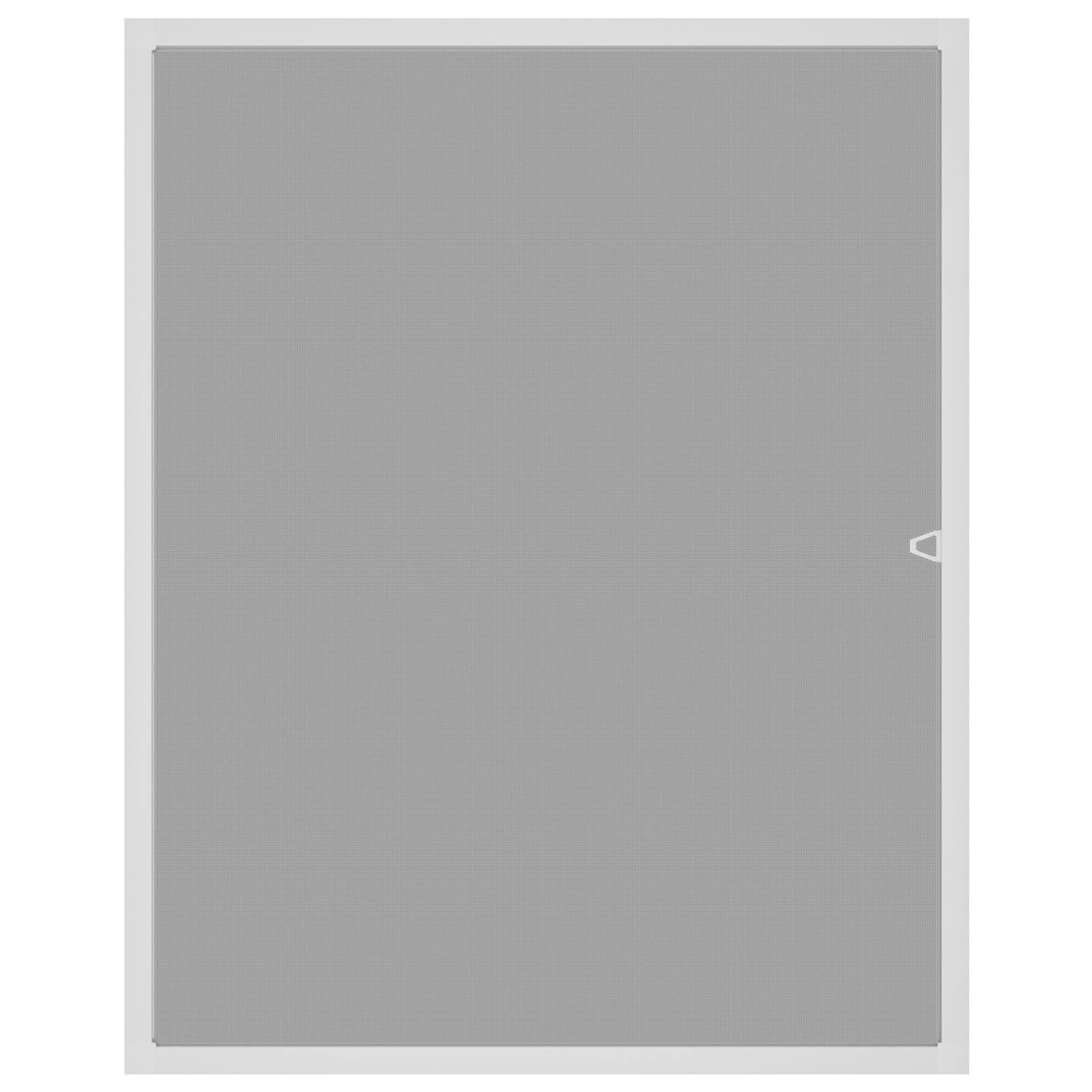Fenster Weiß 120 x 140 cm mit Aluminiumrahmen und Fiberglasgewebe, zuschneidbar, ohne Bohren, ideal für Schlafzimmer, Küche, Wohnzimmer, Balkontür, Mückenschutz, Fliegenschutz