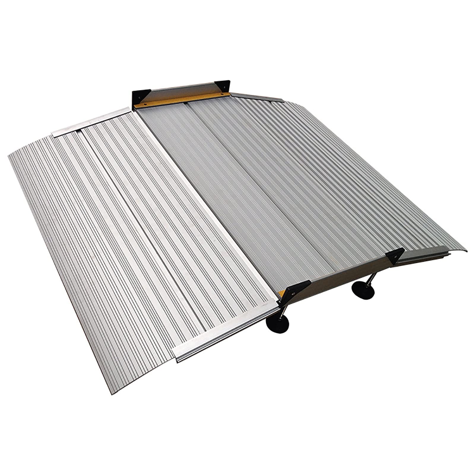 Rampy Progowe Dla Wózków Inwalidzkich, Aluminiowa Rampa Podjazdowa Model Mostu Drzwi Rampy Antypoślizgowa Rampa Wjazdowa Do Skuterów Wózki Rowerowe