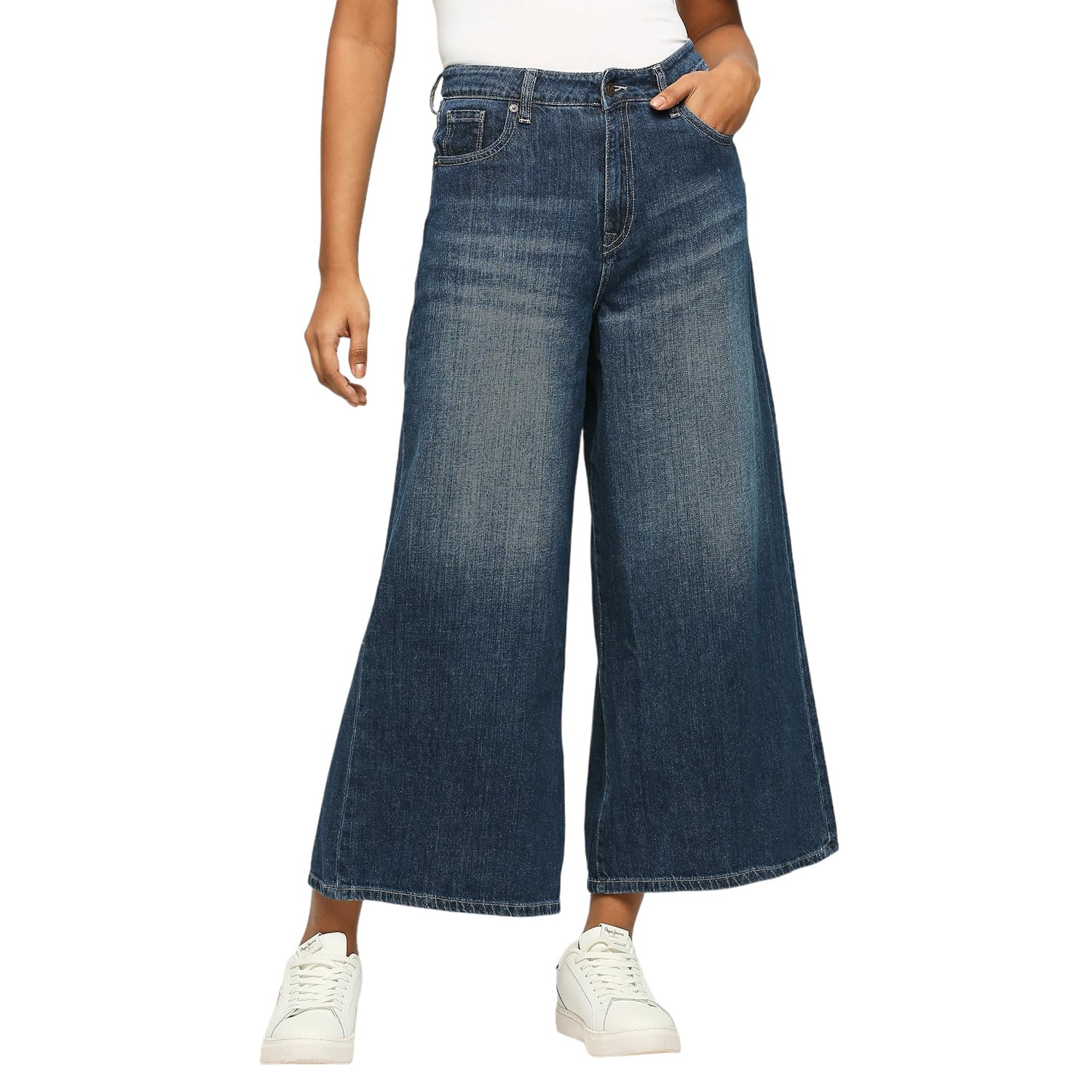 pepe jeans Women Mid Rise Regular Fit Jeans-picture-26