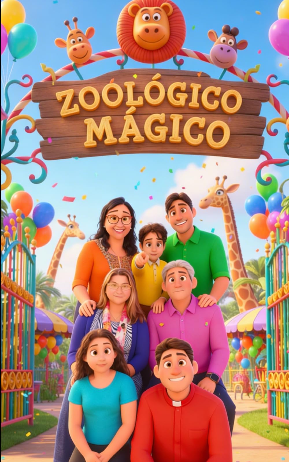 A Visita ao Zoológico Mágico: Uma aventura em Família