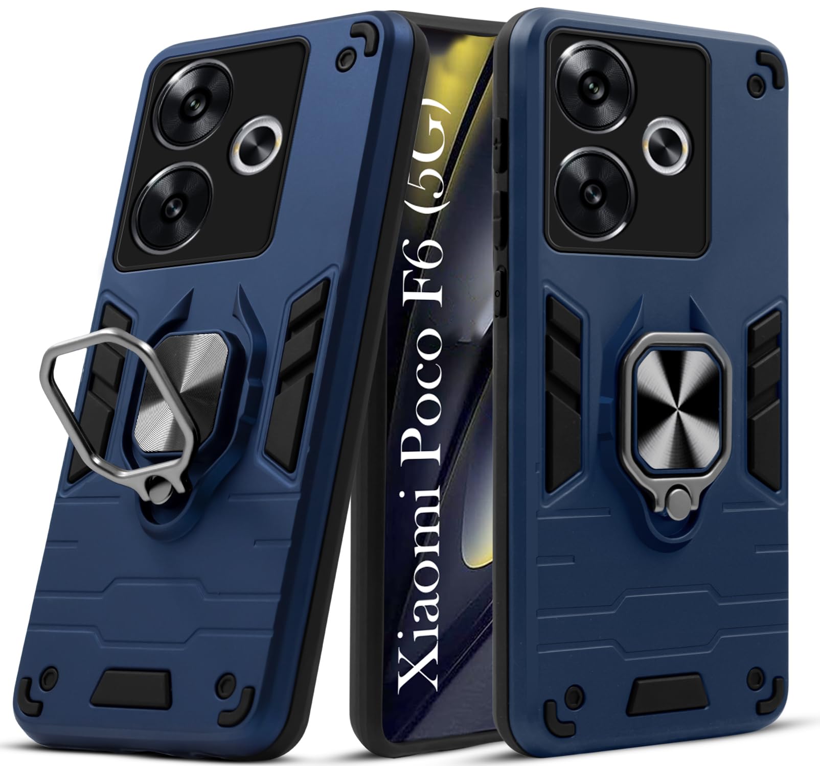 Jkobi Back Cover Case for Xiaomi Poco F6 5G (Shockproof Polycarbonate Dual Layer Hybrid Armor) (B0DDH28GD5) Amazon Price History, Amazon Price Tracker