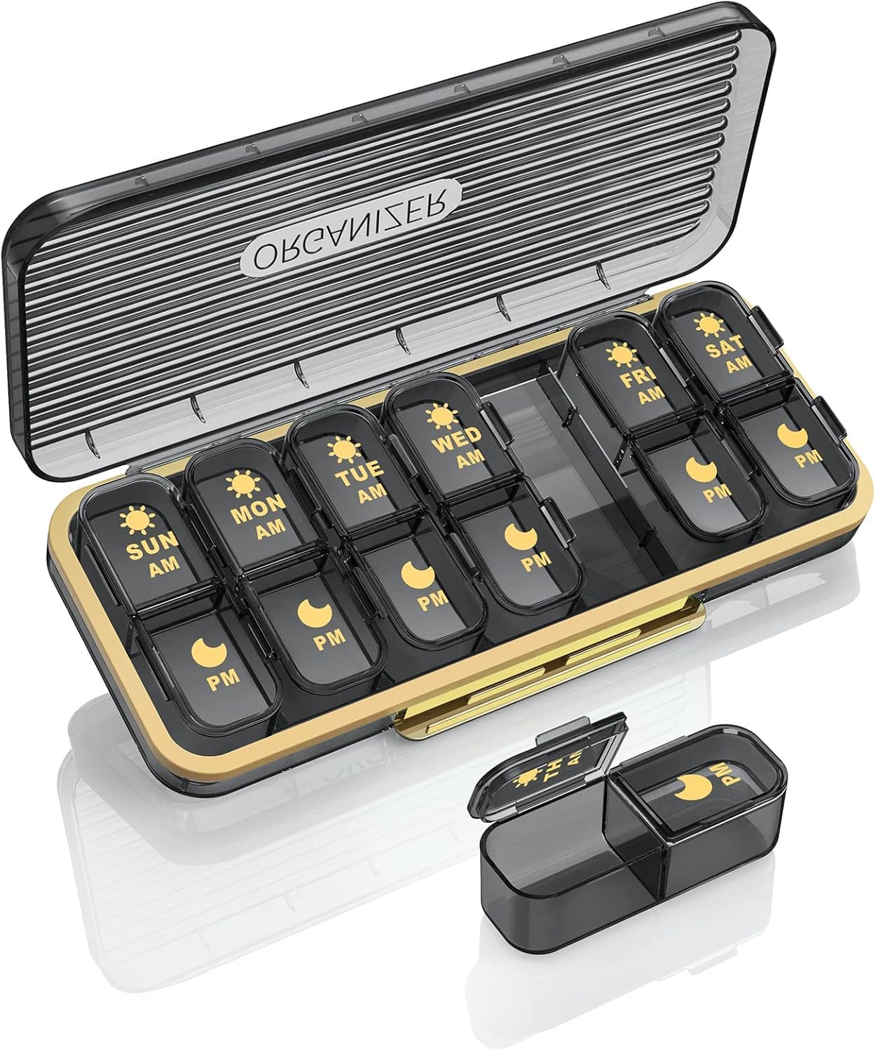 Acedada Weekly Pill Organizer