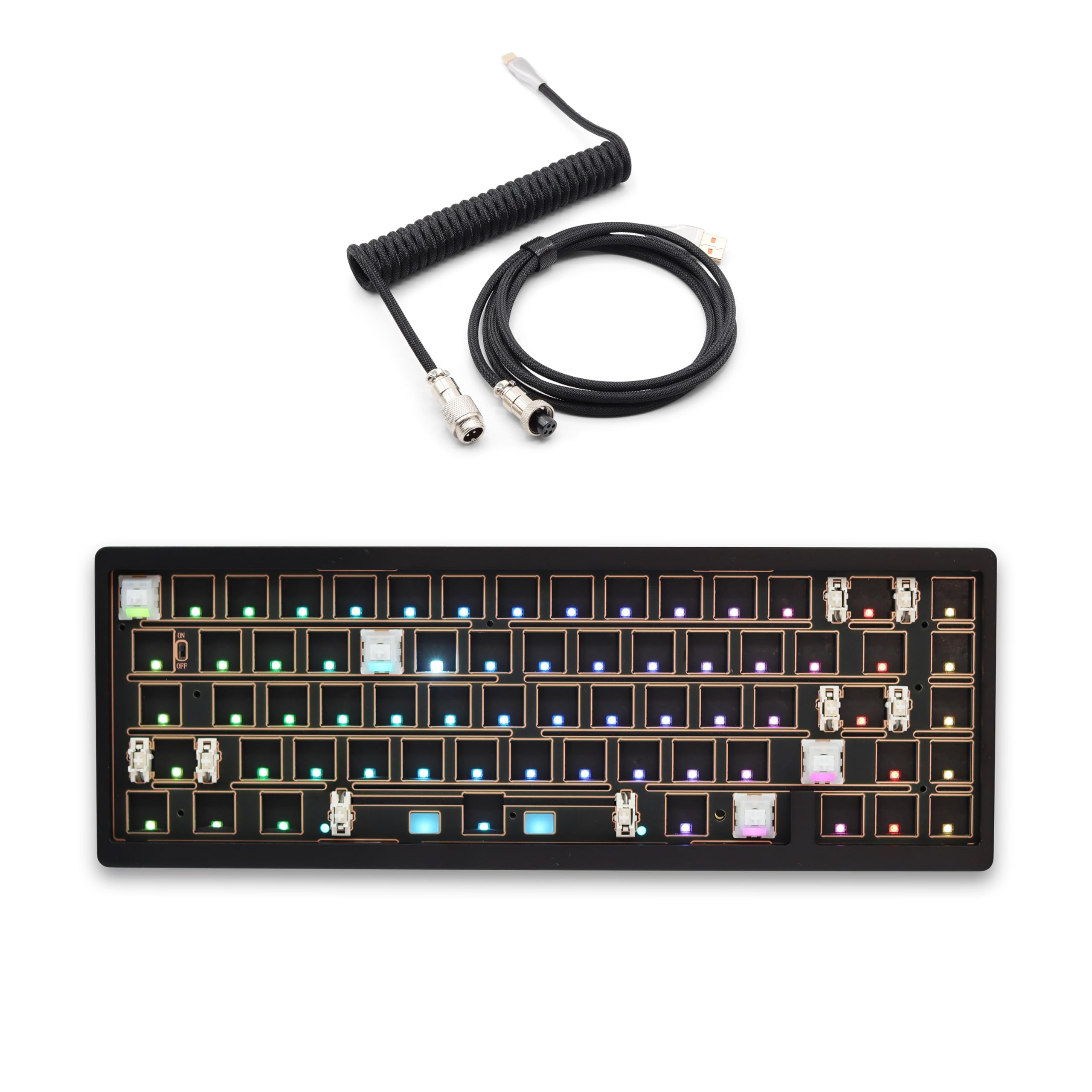 Amazon.com: Glacier Weikav NUT65, 65% Mechanical Keyboard Kit