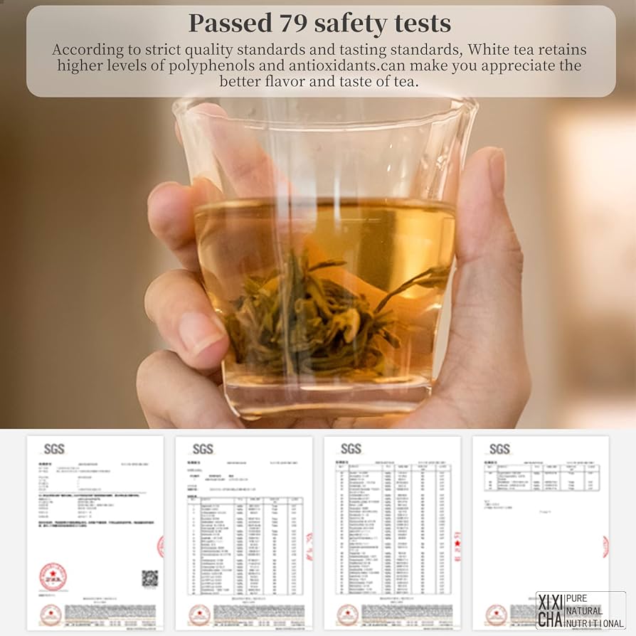 Amazon.com : XIXICHA White Tea 2013 Shou Mei Dragon Pearls