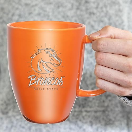 Vista 405 de Rico Industries NCAA - Taza de cerámica con grabado láser, 18 onzas, café y té