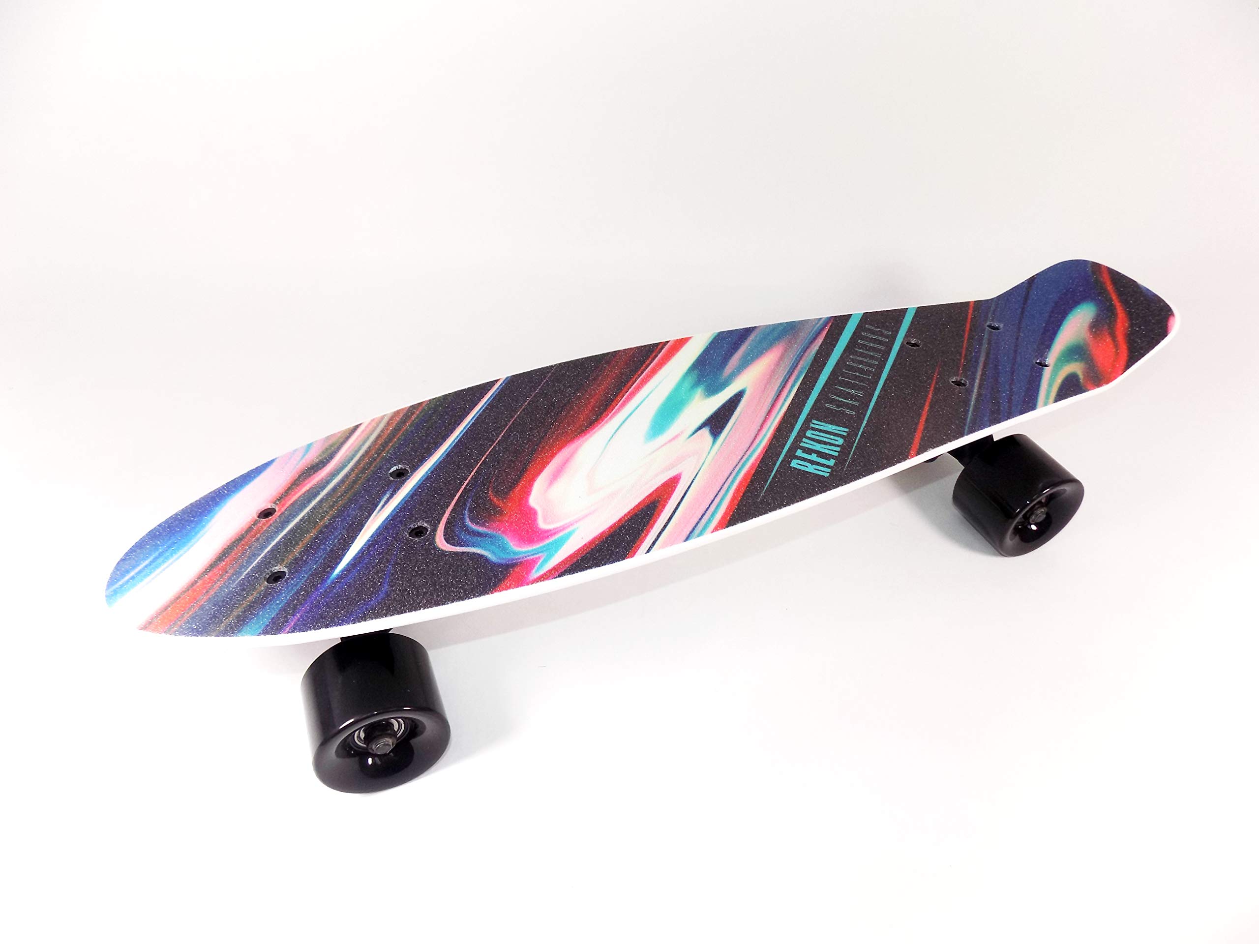 Rekon Penny Plastic Skateboard,Oil Painting Graphic 22.5 * 6