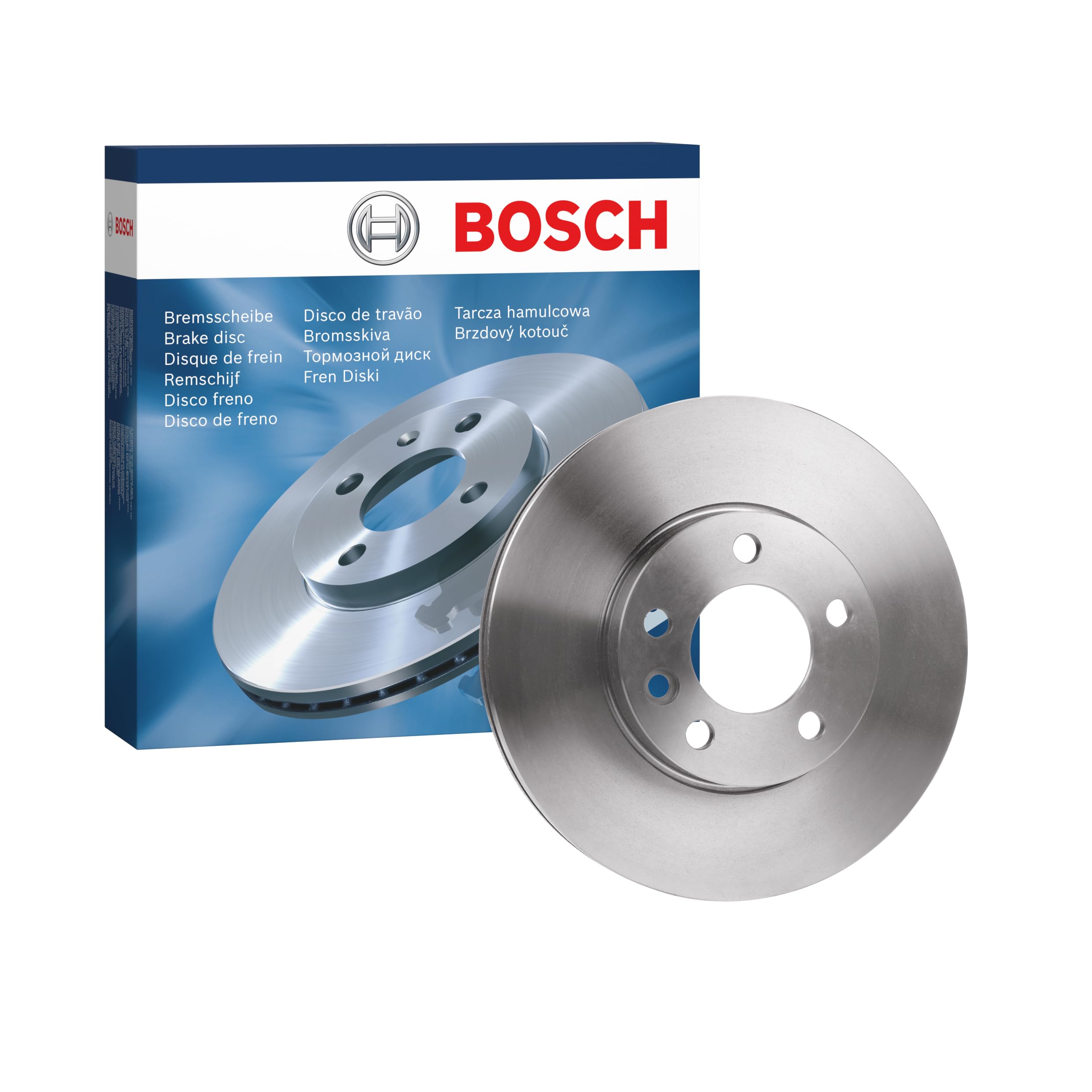 Bosch Bosch BD1880 Brake Disc - 308 mm Vented Discs - Front Axle - ECE-R90 Certified - Good Cooling, Reliable Braking, Corrosion Prote