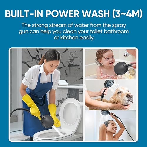 Miniatura 7 de Cobbe Filtered Shower Head with Handheld, High Pressure 7-mode Showerhead with Filters for Hard Water - Remove Chlorine - Reduces Dry Itchy Skin,