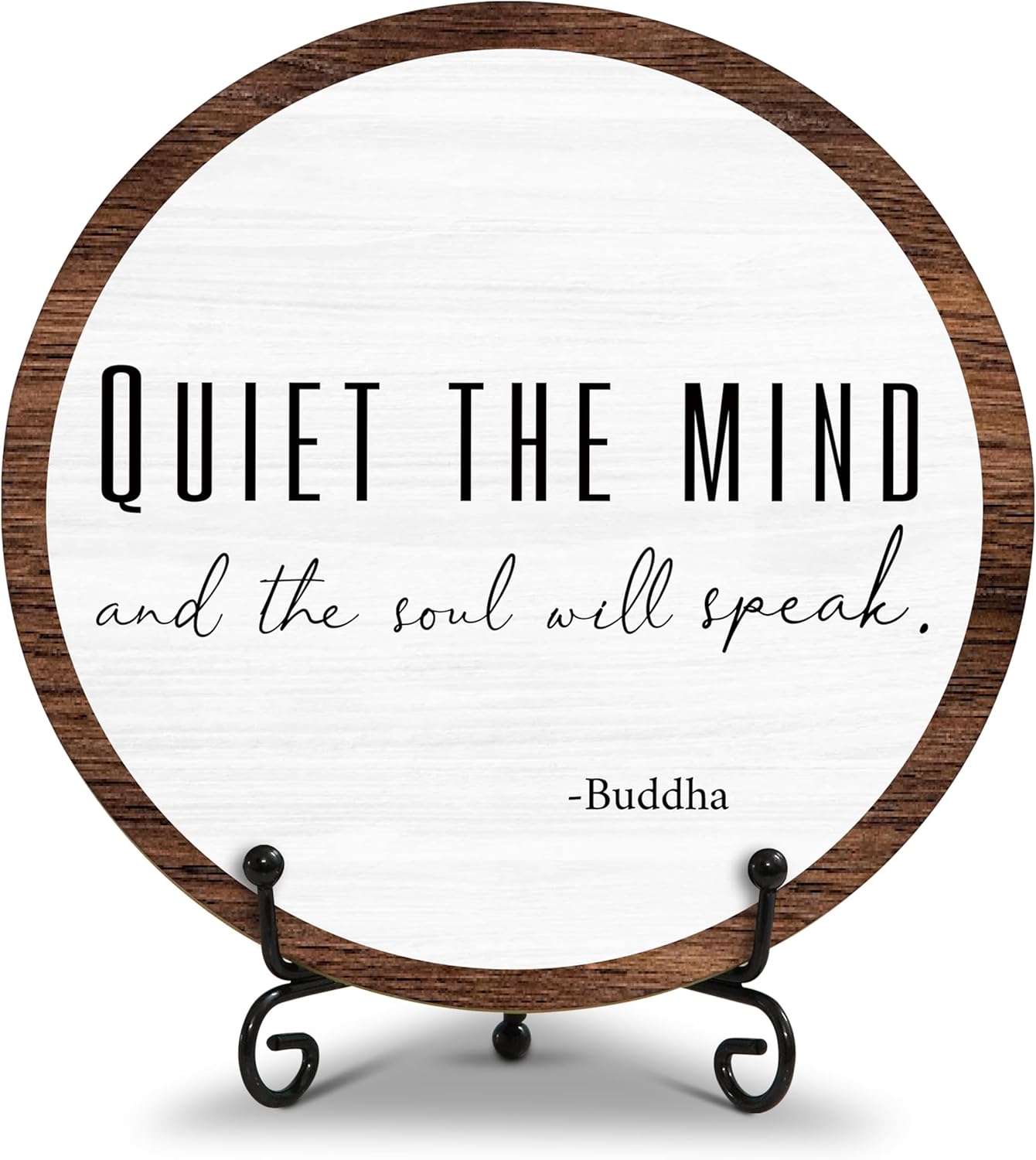 Spiritual Home Decor, Quiet The Mind And...