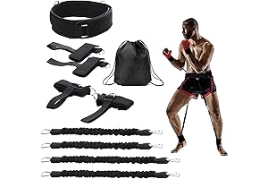 Punching Resistance Bands Trainer Exercise Power Punch Pro