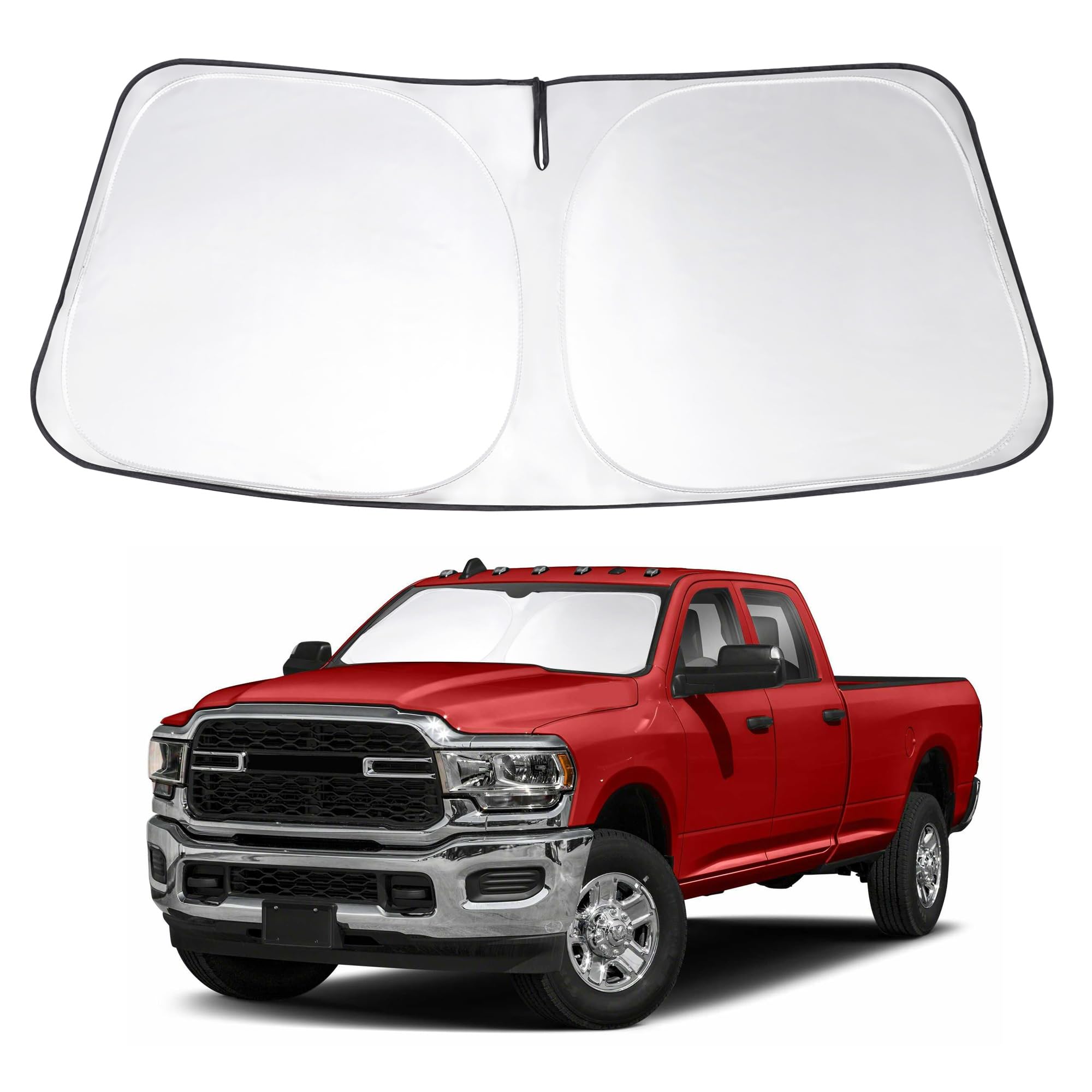 Windshield Sun Shade Sunshade for 2010-2026 Dodge RAM 2500 3500