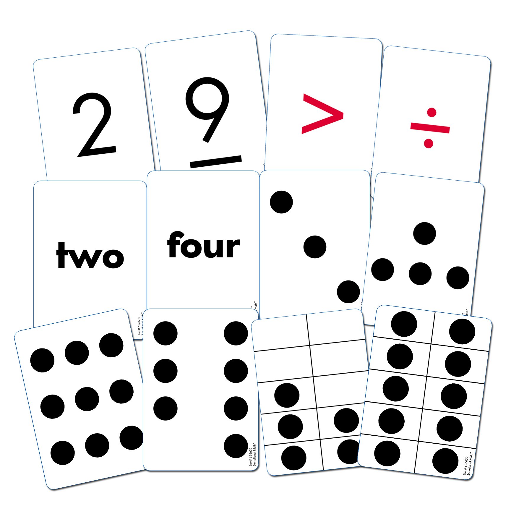 Essential Learning Products K-2 Number 110 Cards