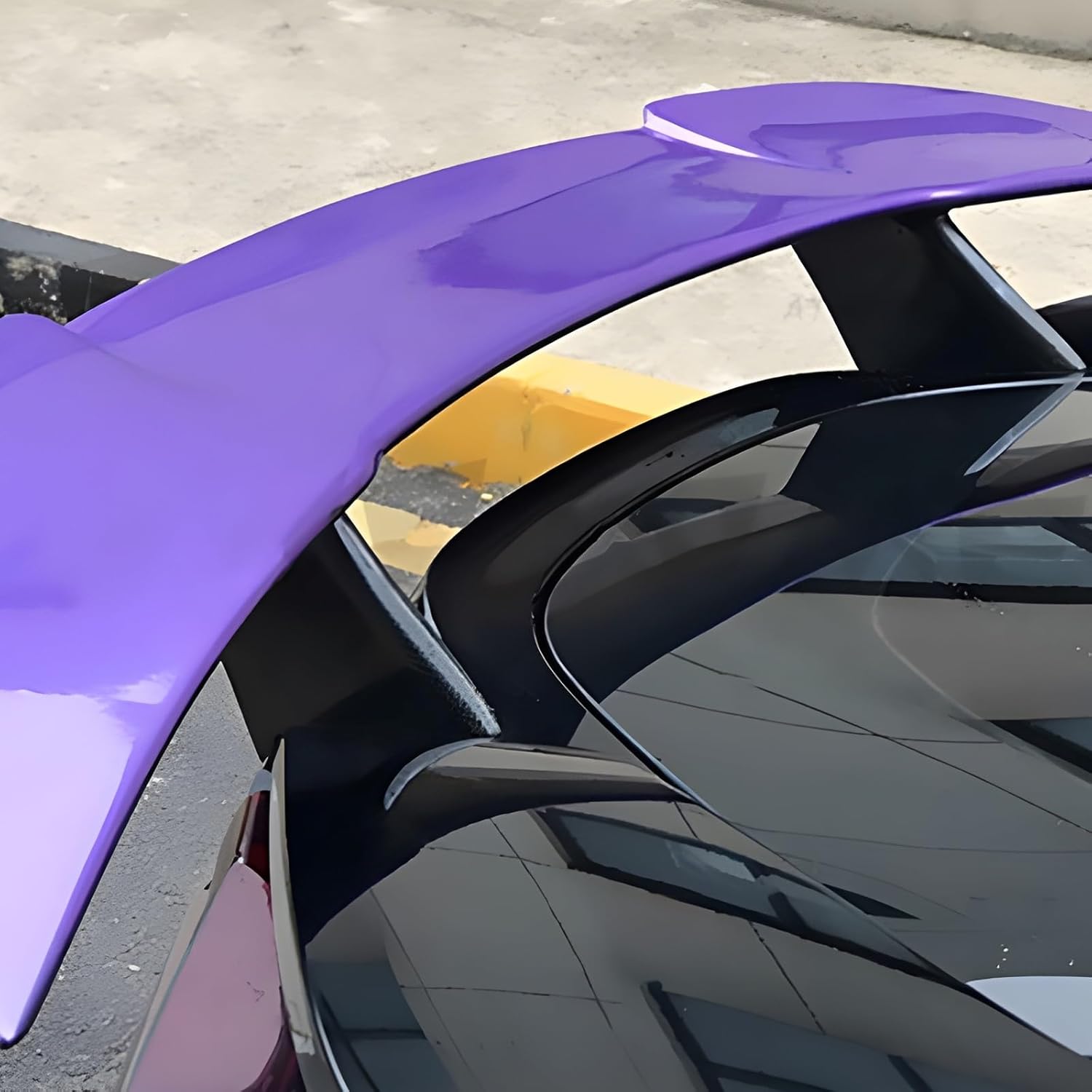 Carbon Fiber Rear Wing Spoiler Compatible with BMW i8 2014–2020 Rear Trunk Lip Spoiler Wing Vehicle Body Styling Kit
