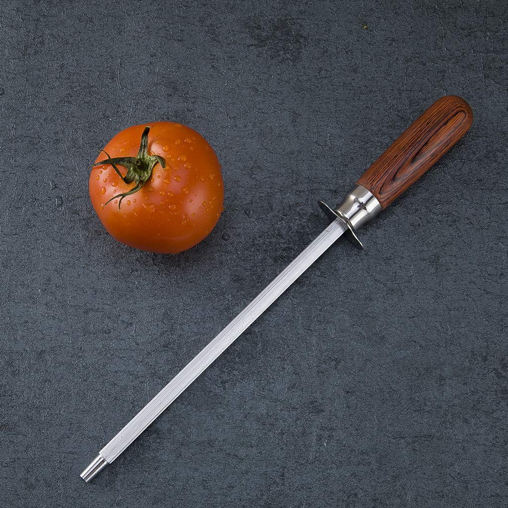 10 '' Bastone Lima Coltelli Affilatore per affilare i coltelli da Chef Professionale in Legno