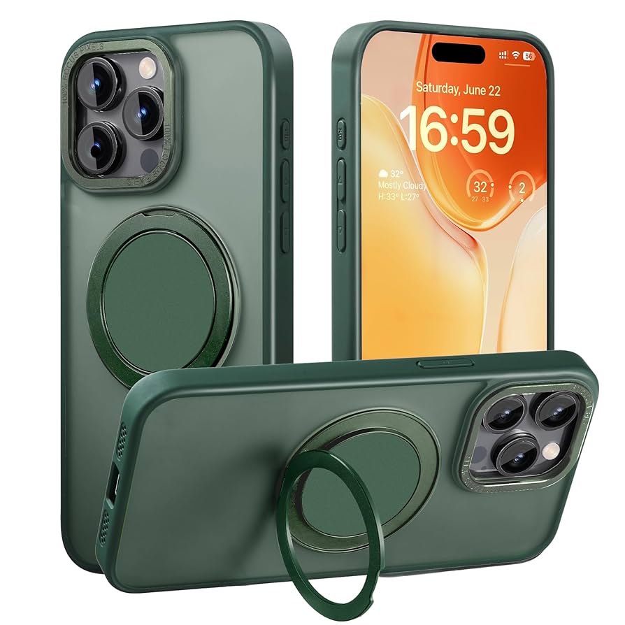 iPhone 15 Pro MaxMagSafe対応 スタンド機能　グリーン Amazon.co.jp: ZENIX DESIGN TECH iPhone15 Pro Max 用 ケース