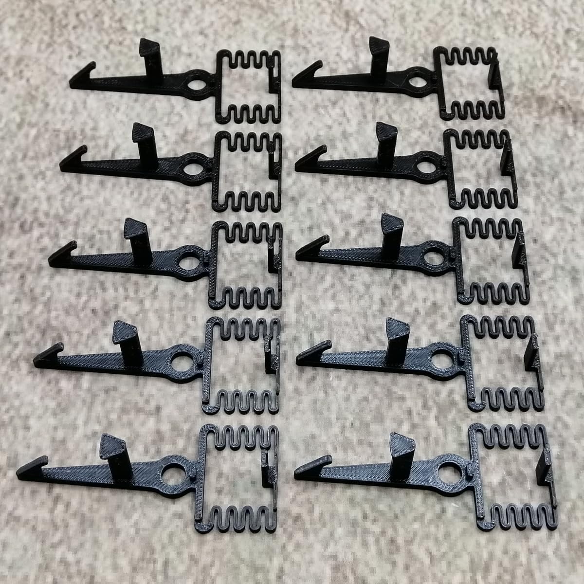 ULEIVA Coupling Pack of 10 Compatible with LGB Gauge G Clutch Spring Railway Garden Railway Accessories