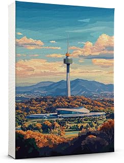 Canberra Travel Posters, Australia Posters Wall Art, Canberra Canvas Decor Paintings, Australia Pictures Poster - 101AZ226