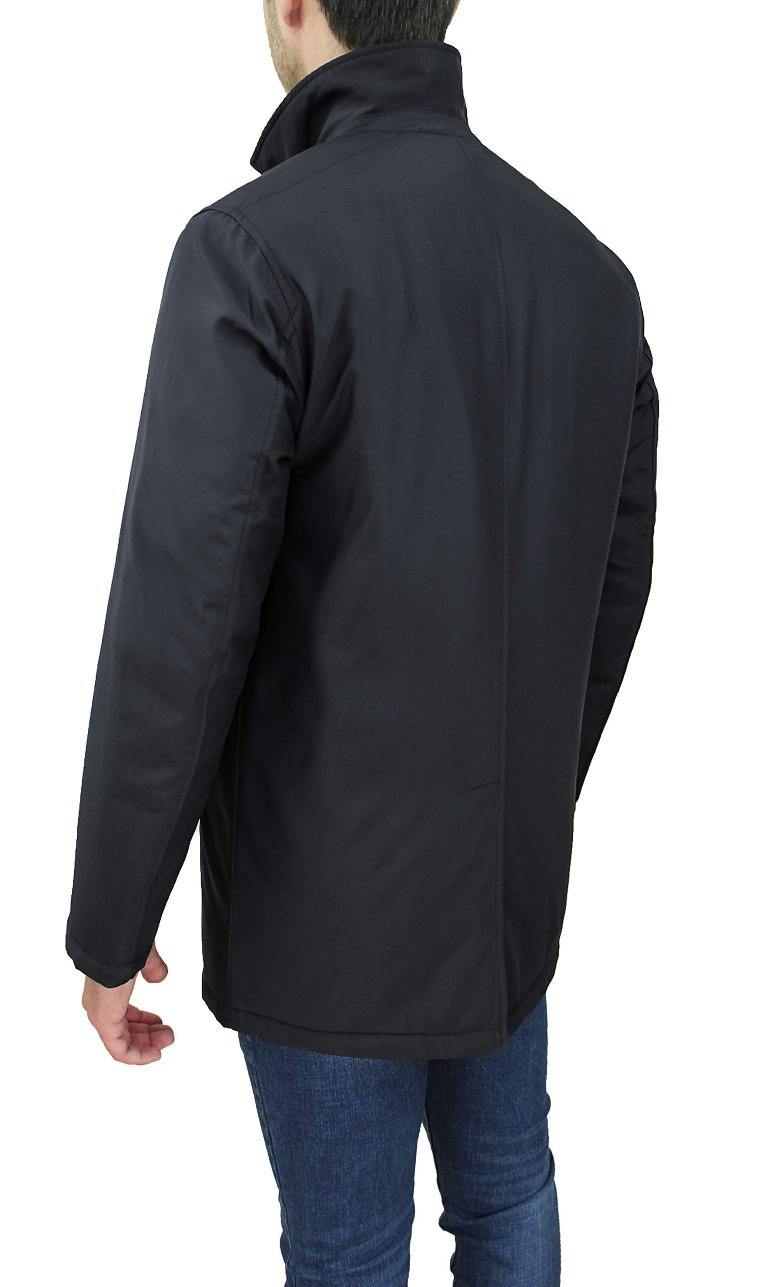 Evoga Giaccone Soprabito Uomo Sartoriale Giacca Cappotto Trench Elegante Invernale