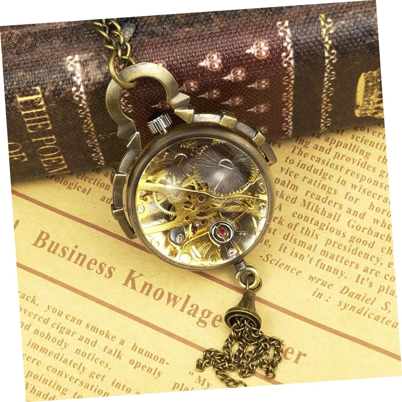 Reloj De Bolsillo Colgante Hueco Esférico Vintage De Aleación Mecánico para Mujer Accesorio De Moda Obsequio Especial
