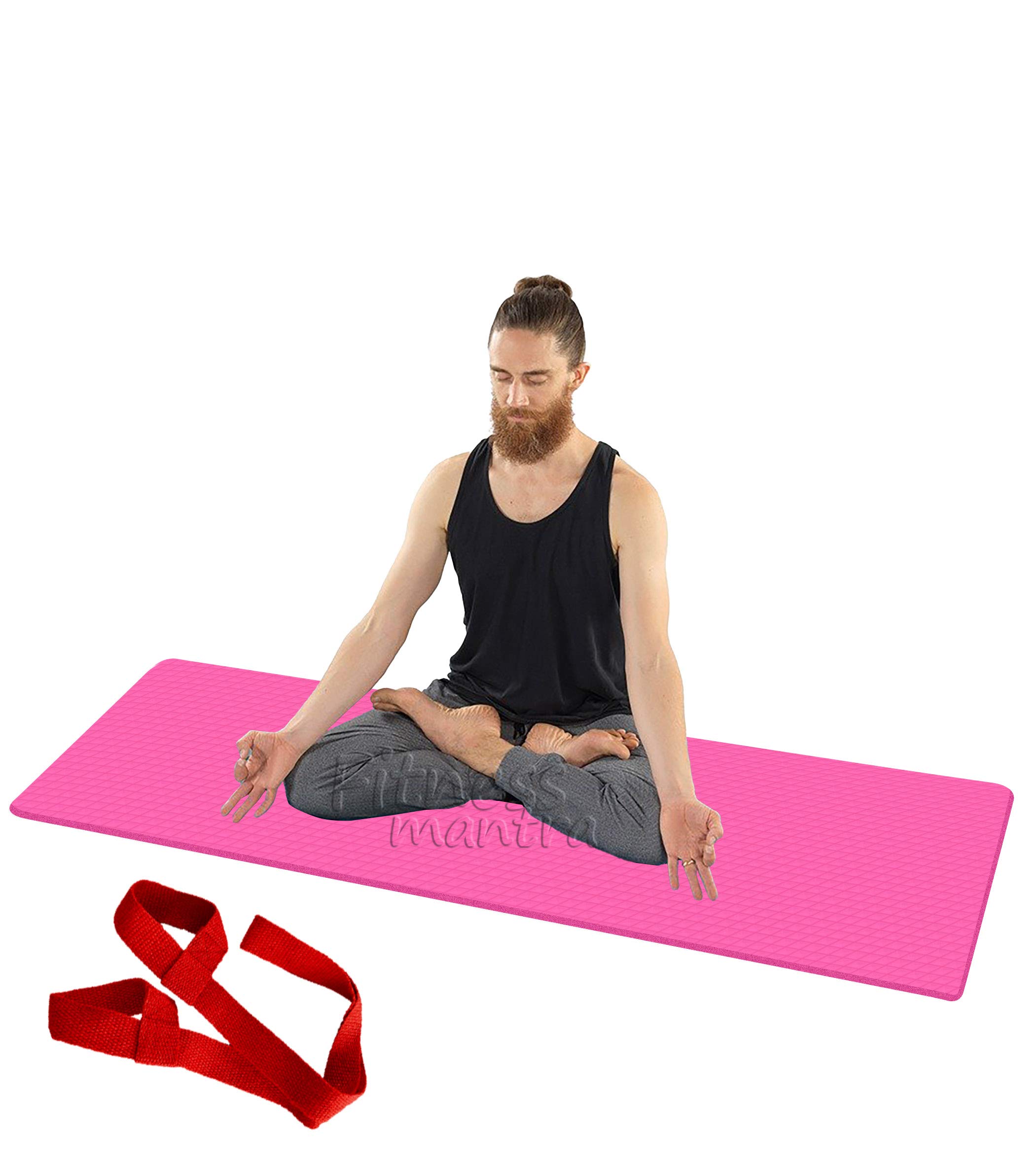 Fitness Mantra® Yoga Mat for Gym Workout and Yoga Exercise with 6MM Thickness, Anti-Slip Yoga Mat for Men & Women Fitness (Qnty.-1 Pcs.) (Pink) (B08Y1JKSL1) Amazon Price History, Amazon Price Tracker