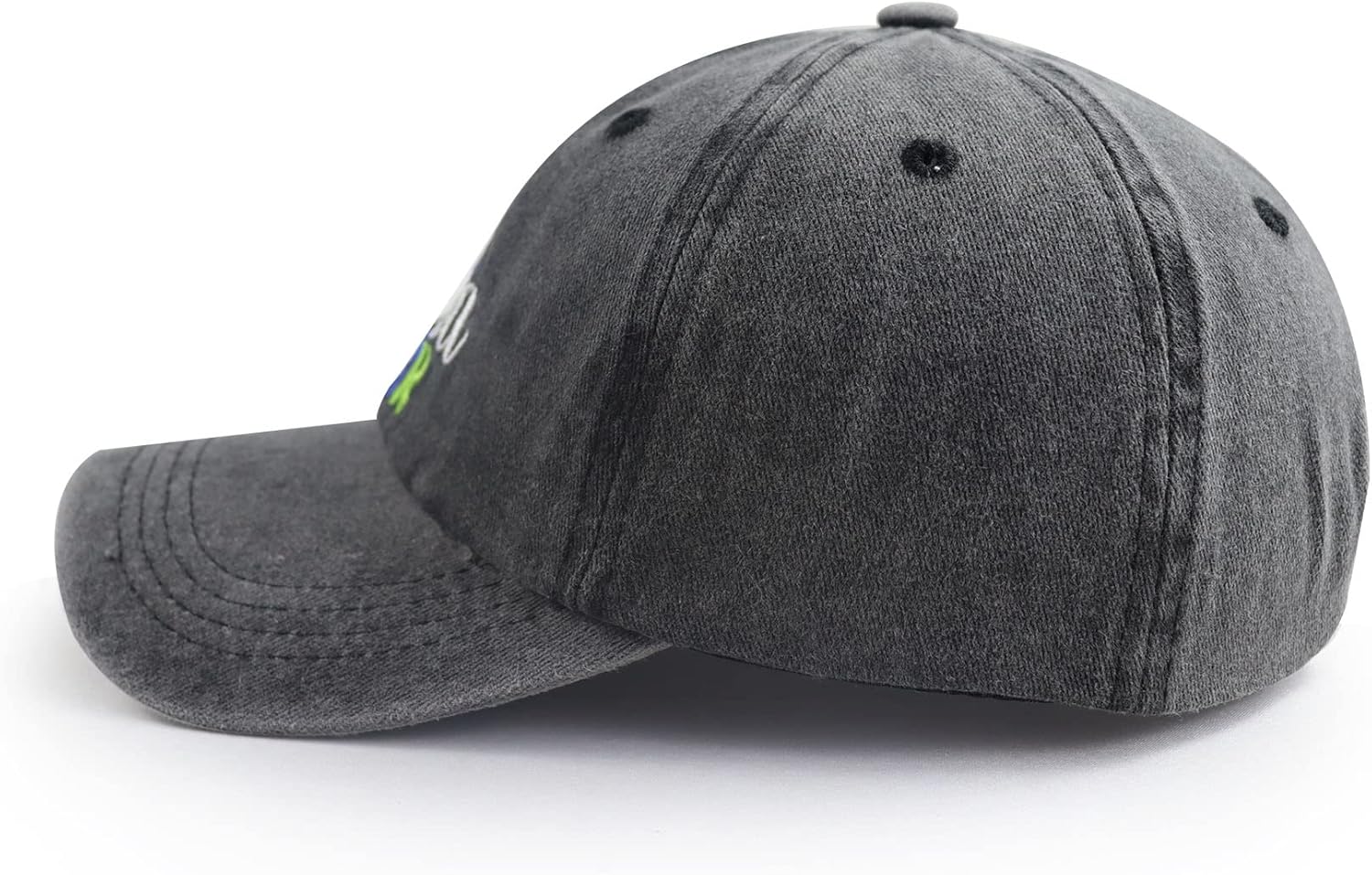 Autism Awareness Baseball Cap for Women, Adjustable Wahsed Cotton Embroidered Autistic Puzzle Graphic Mama Bear Hat - Image 3