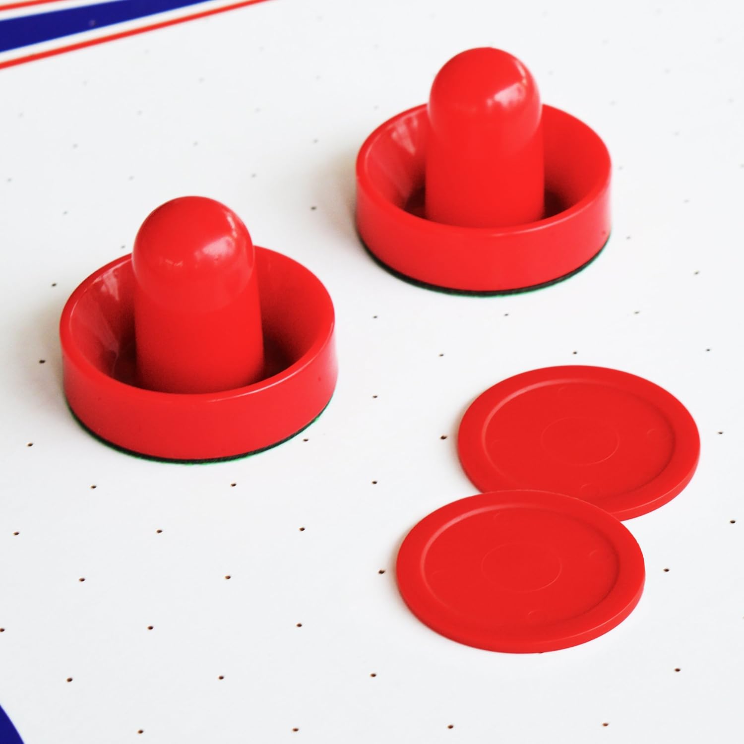 Hathaway Patriot 5-Ft Air Hockey Table for Kids and Adults, Great for Family Recreation Game Rooms, Electronic Scoring, Leg Levelers and Built-in Puck Return – Includes Strikers and Pucks, Blue/Black : Sports & Outdoors