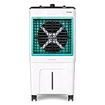 Cadlec ChillMate 50L Desert Air Cooler For Home, High Speed Fan with Powerful Air Throw, Inverter Compatible, Anti-Bacteria Honeycomb Pad, Ice Chamber with Glass Top, 3 Year Warranty | White