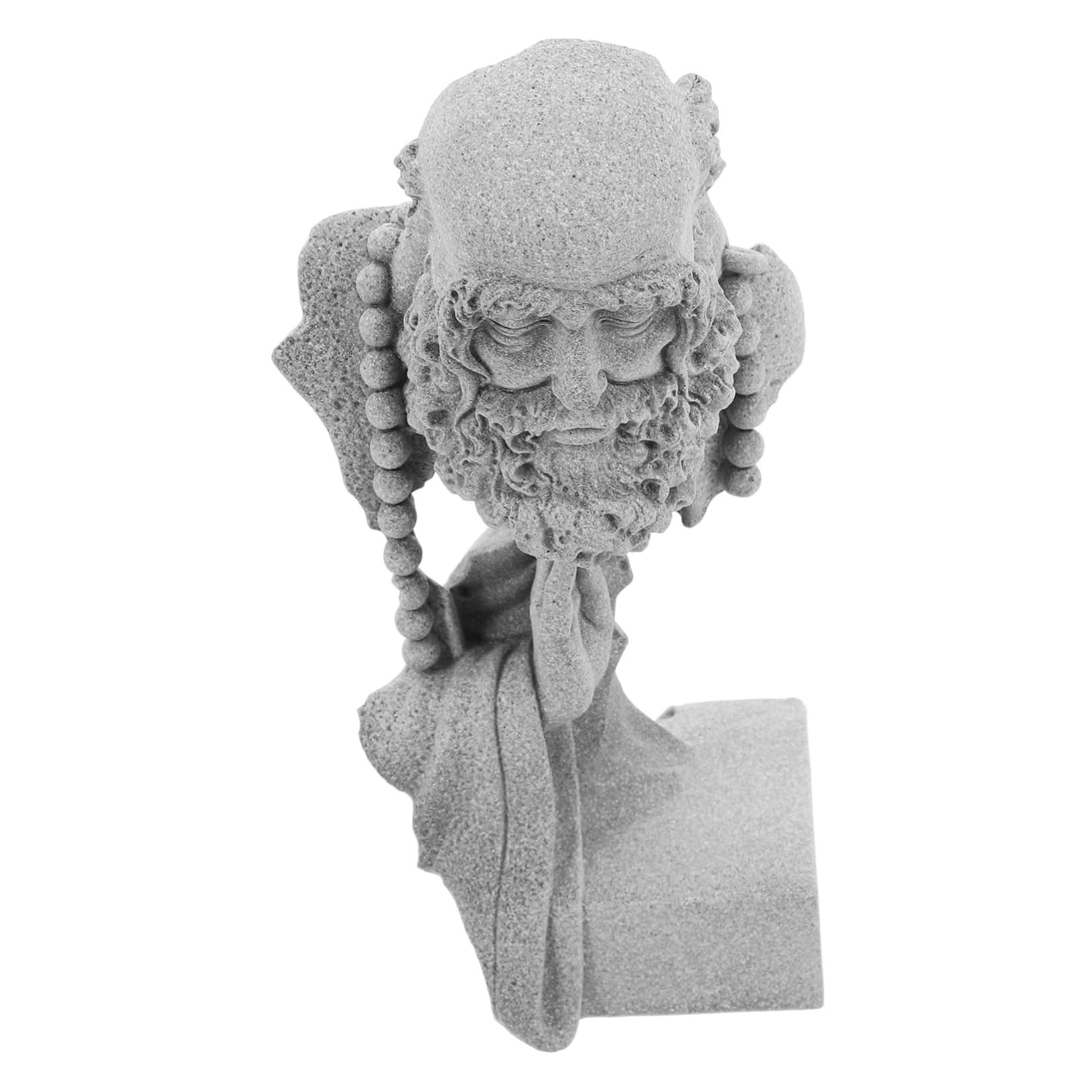 SUPVOX Statuetta Decorativa di Buddha in Stile Cinese per Tavolo e Libreria