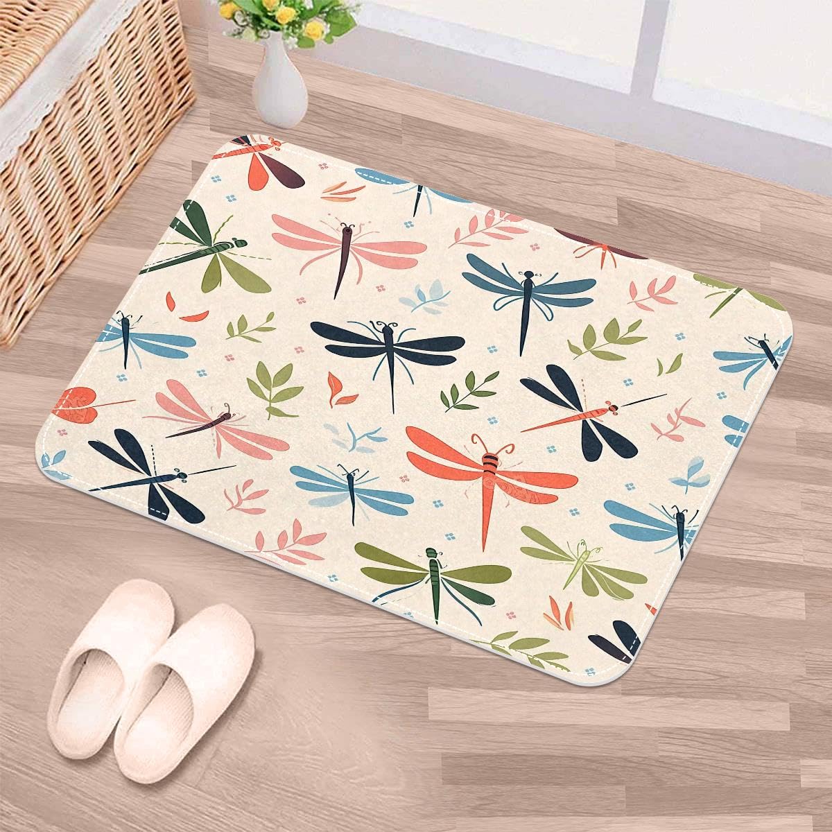 Felpudo de puerta superabsorbente y lavable, ideal para hogares con perros