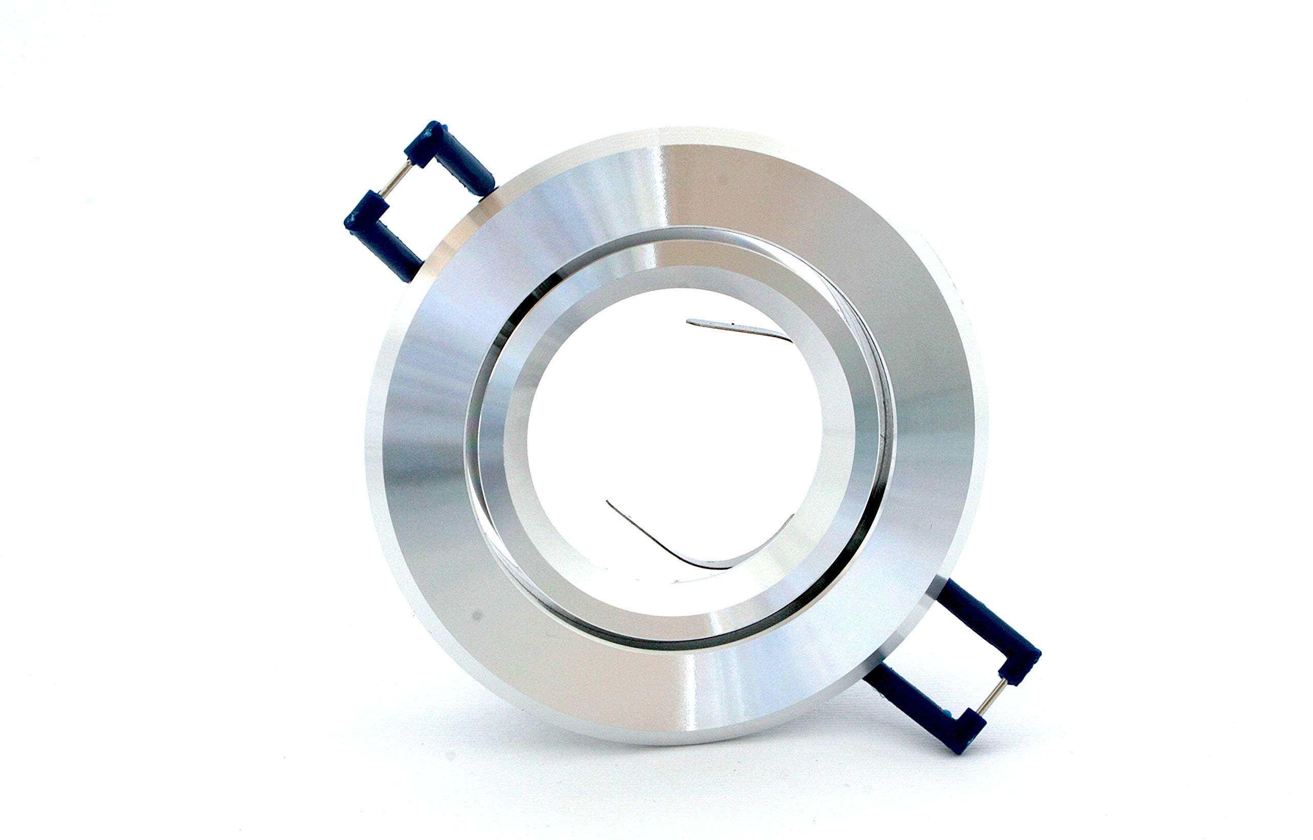 1 SUPPORTO ROTONDO DA INCASSO ACCIAO LAMPADE FARETTI GU10 220V - Foto 4