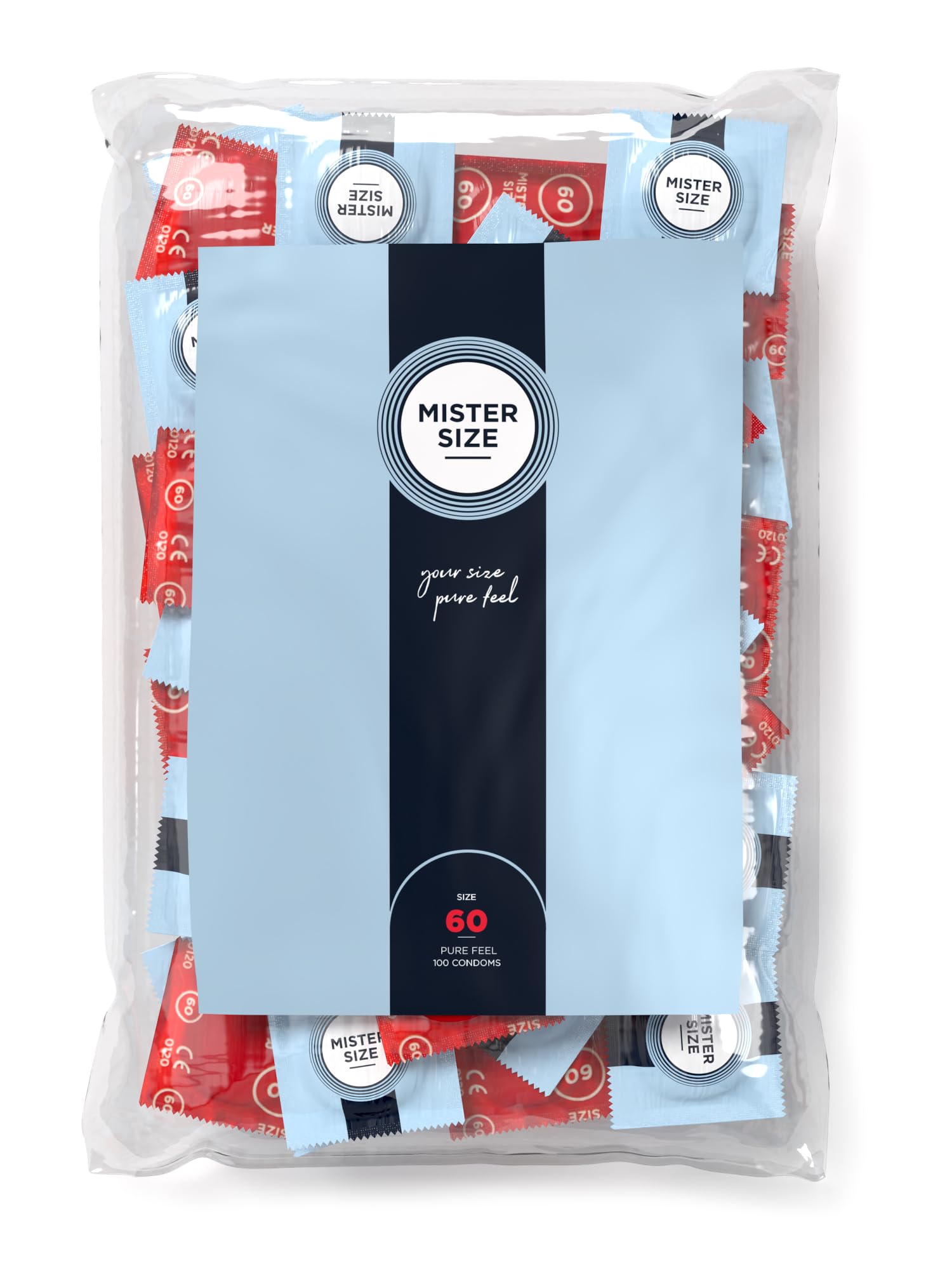 Mister Size Kondome, Transparent, 60 mm