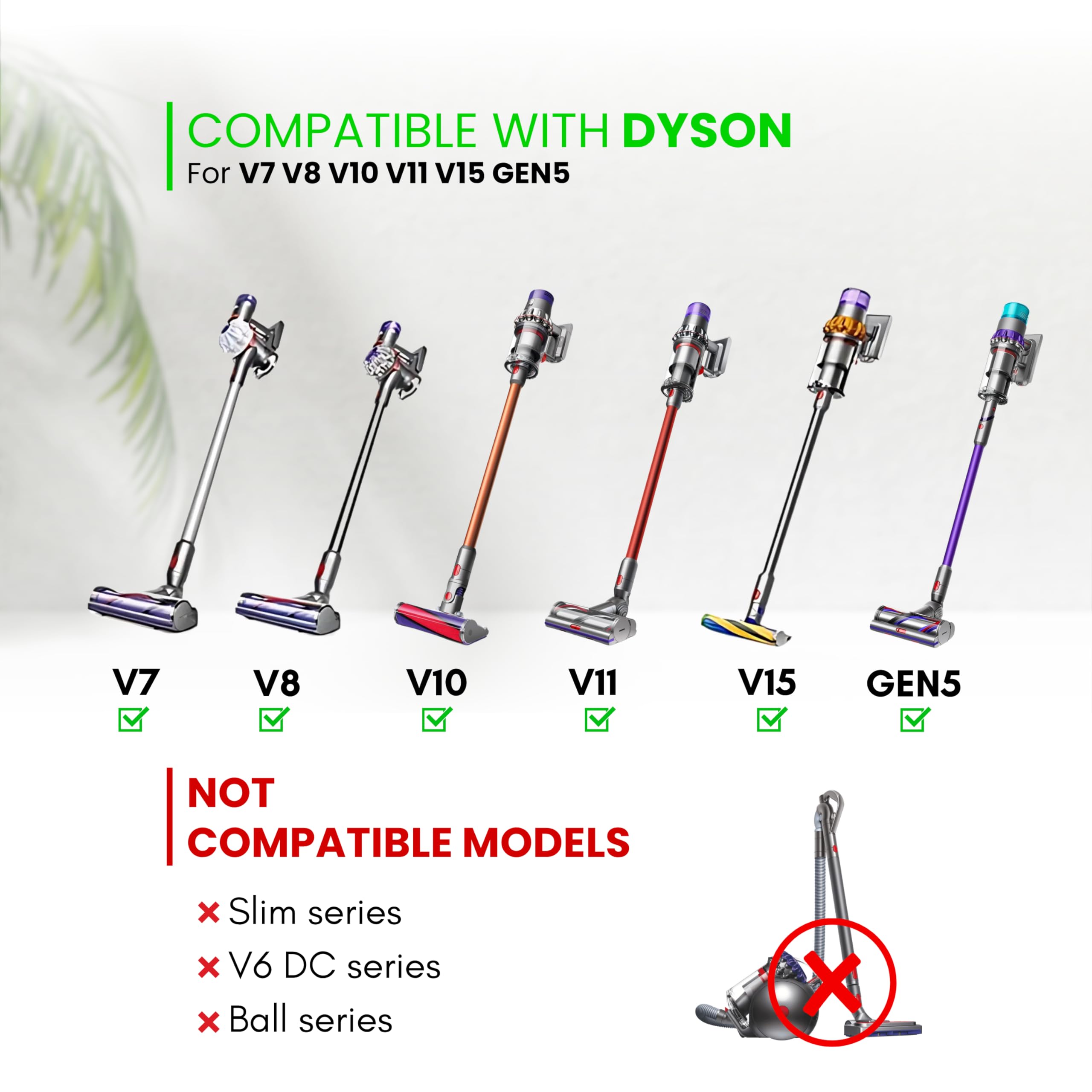 Dyson V8 コードレス掃除機 各種アタッチメント付き ジャンク品 v8 ダイソン 掃除機 Slim Fluffy Extra スティック掃除機